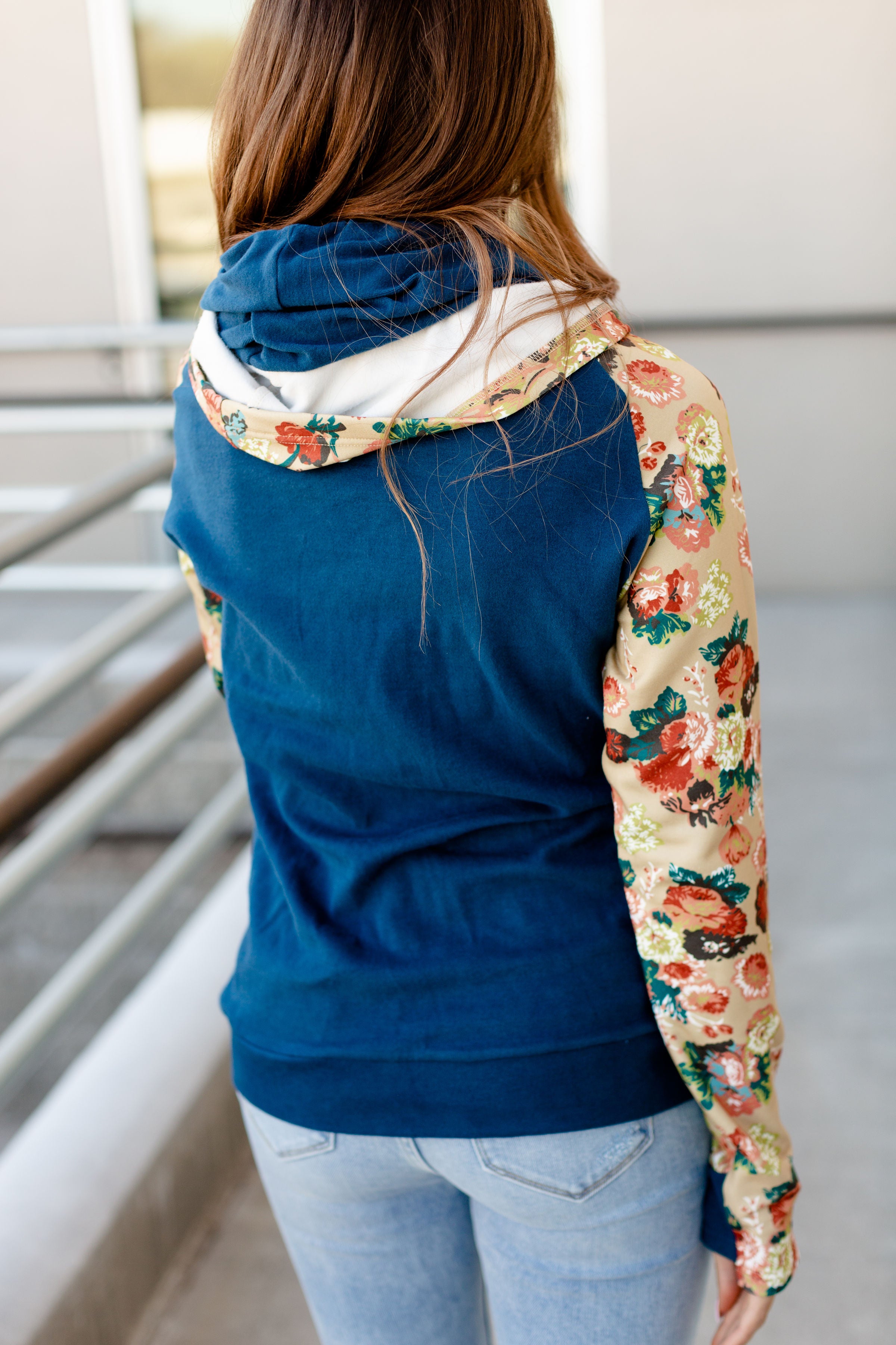 Ampersand Avenue DoubleHood Sweatshirt - Late Bloomer