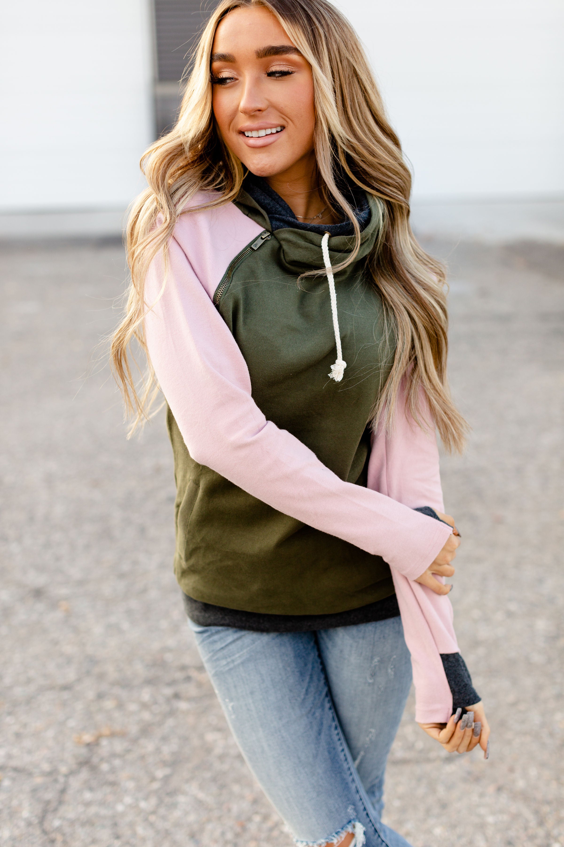 Ampersand Avenue Baseball DoubleHood Sweatshirt - Do Gooder