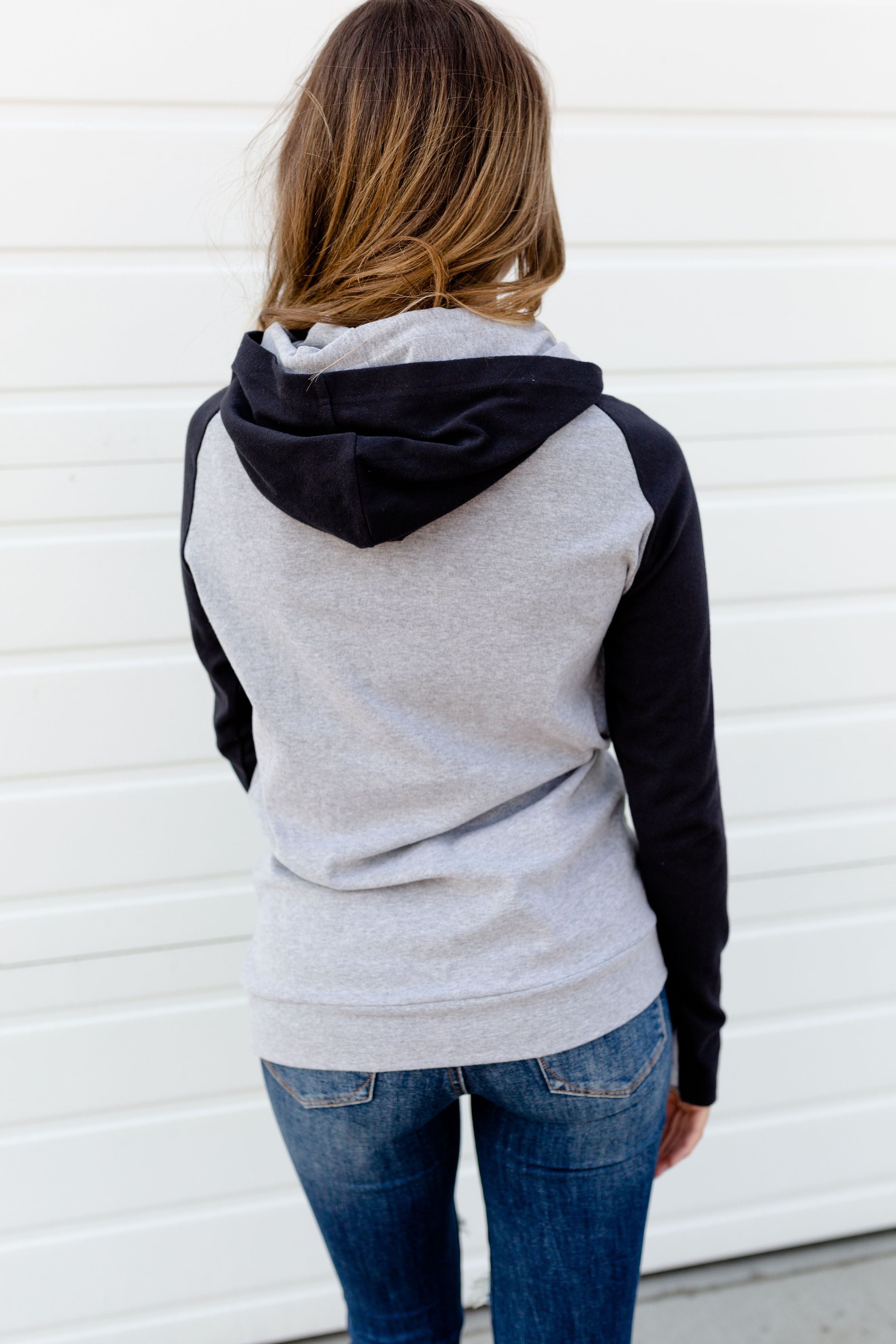 Ampersand Avenue Basic DoubleHood Sweatshirt - New York City