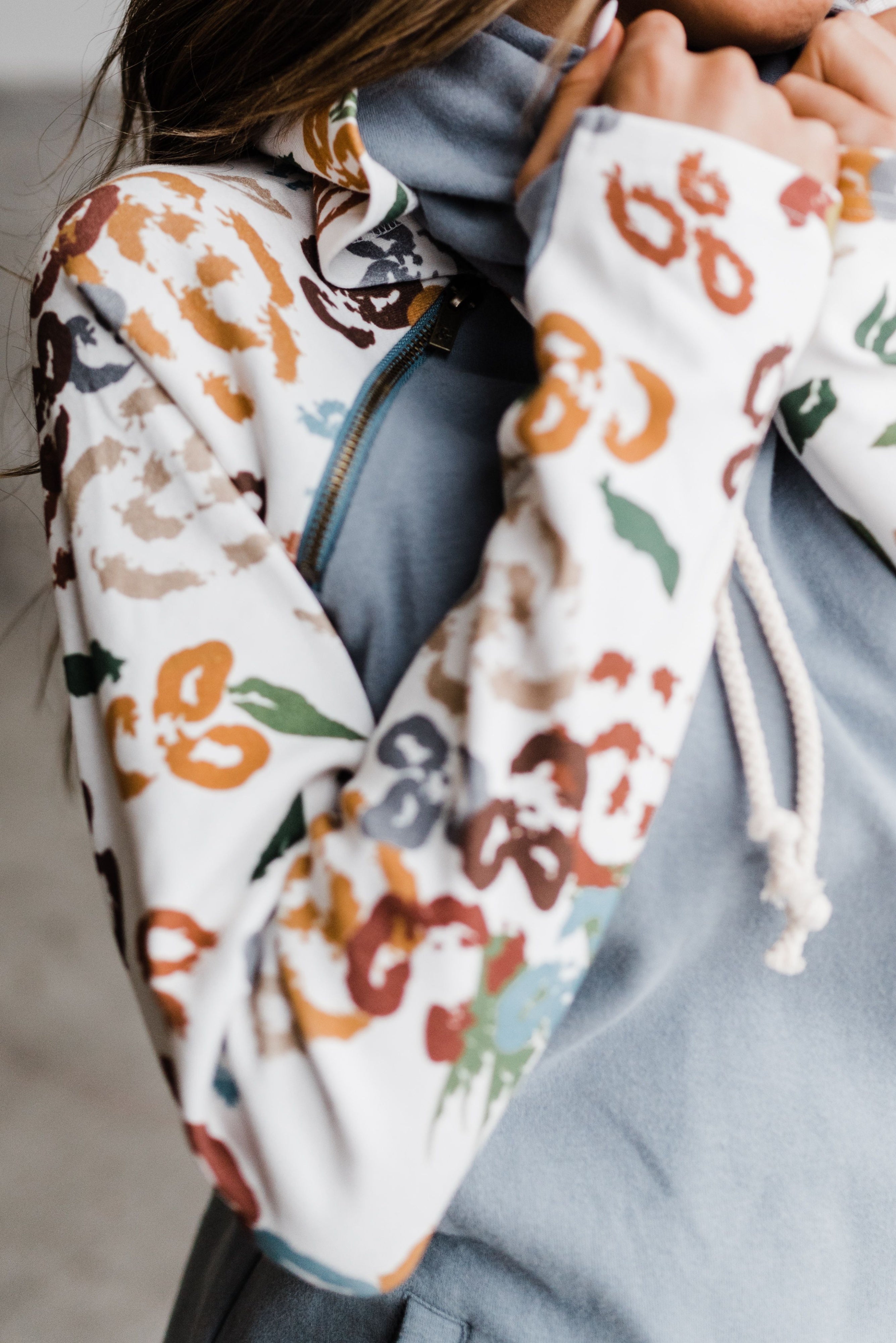 Ampersand Avenue DoubleHood Sweatshirt - On The Low
