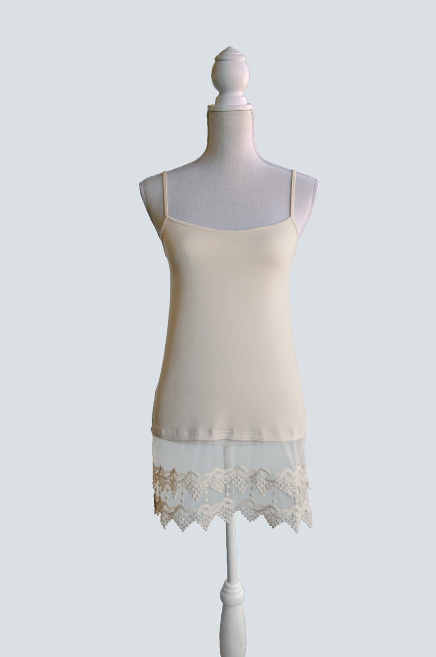 Grace & Lace Pointed Lace Top Extenders - Babe Outfitters