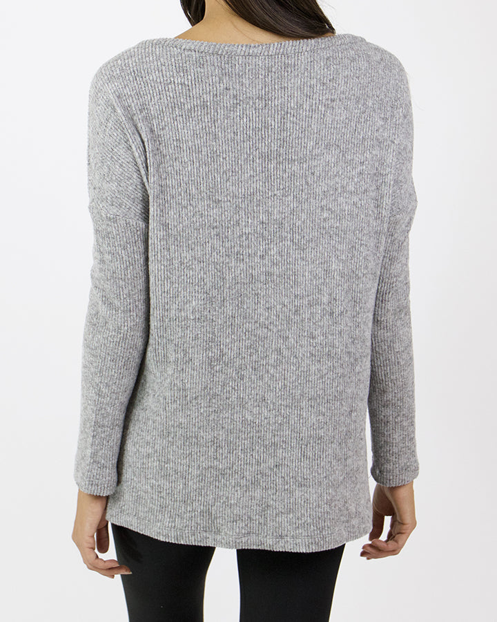 Grace & Lace Snow Day Sweater - Babe Outfitters