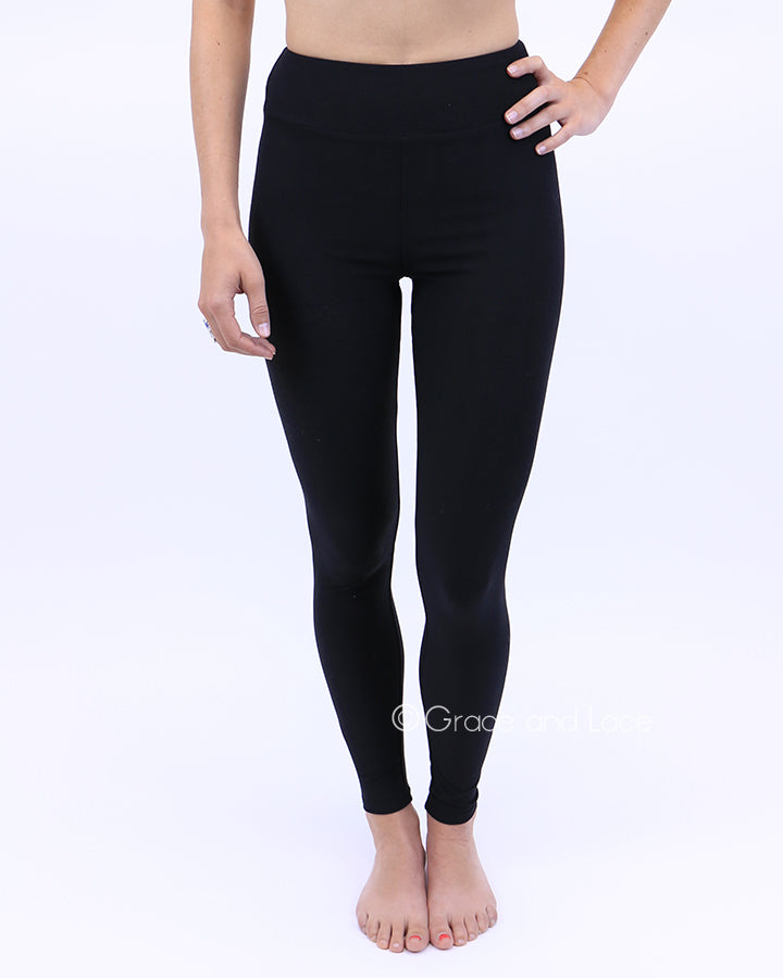 Grace & Lace Live-In Leggings - Babe Outfitters