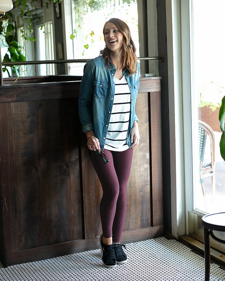 Grace & Lace Live-In Leggings - Babe Outfitters