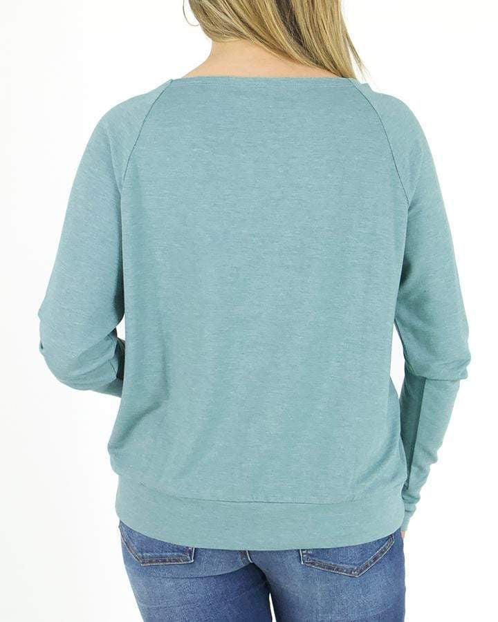 Grace & Lace Jammies Kangaroo Pullover (Charcoal)