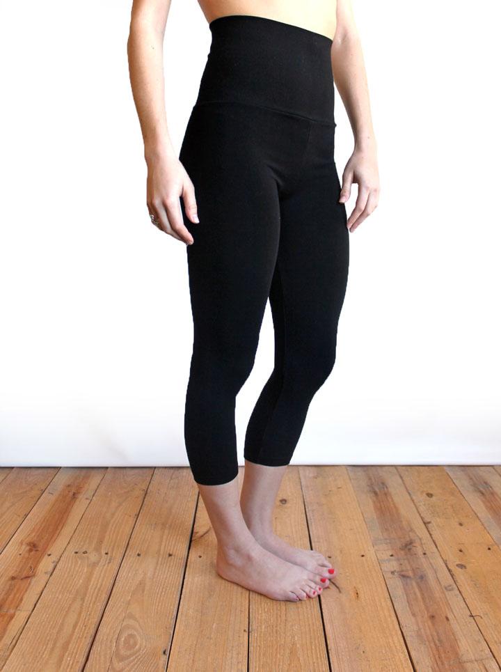 Grace & Lace Perfect Fit Capris in Black