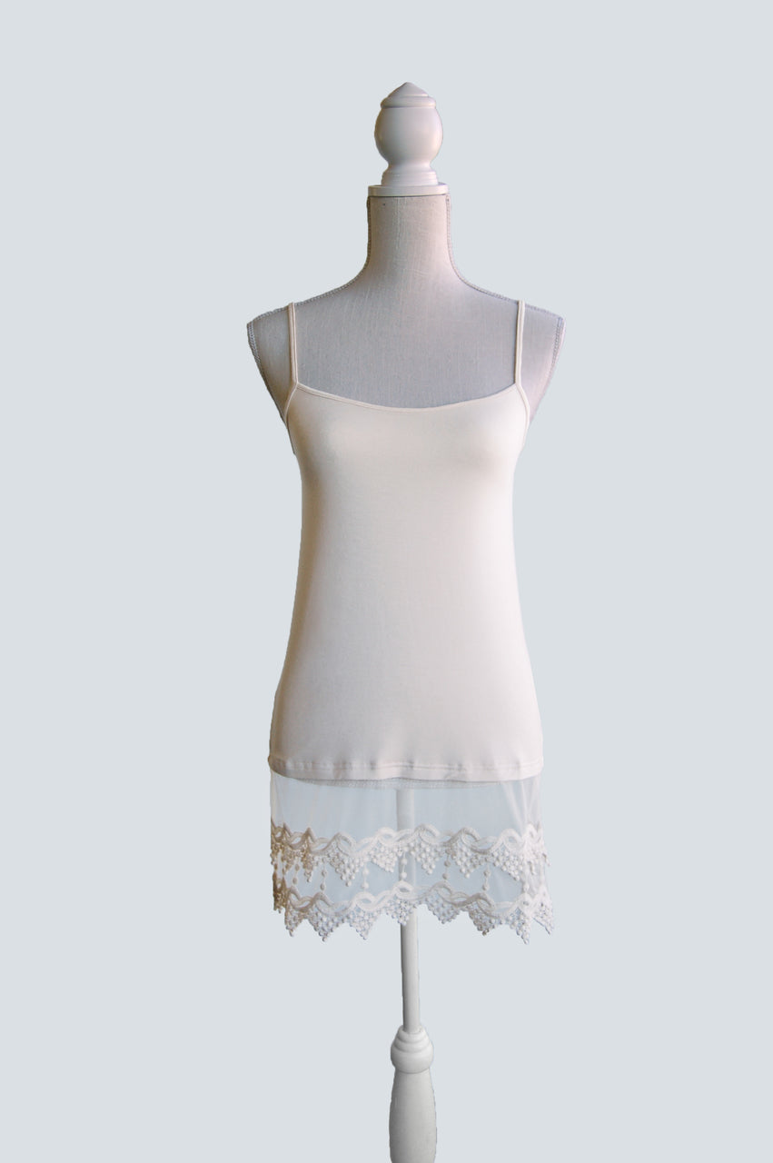 Grace & Lace Pointed Lace Top Extenders - Babe Outfitters