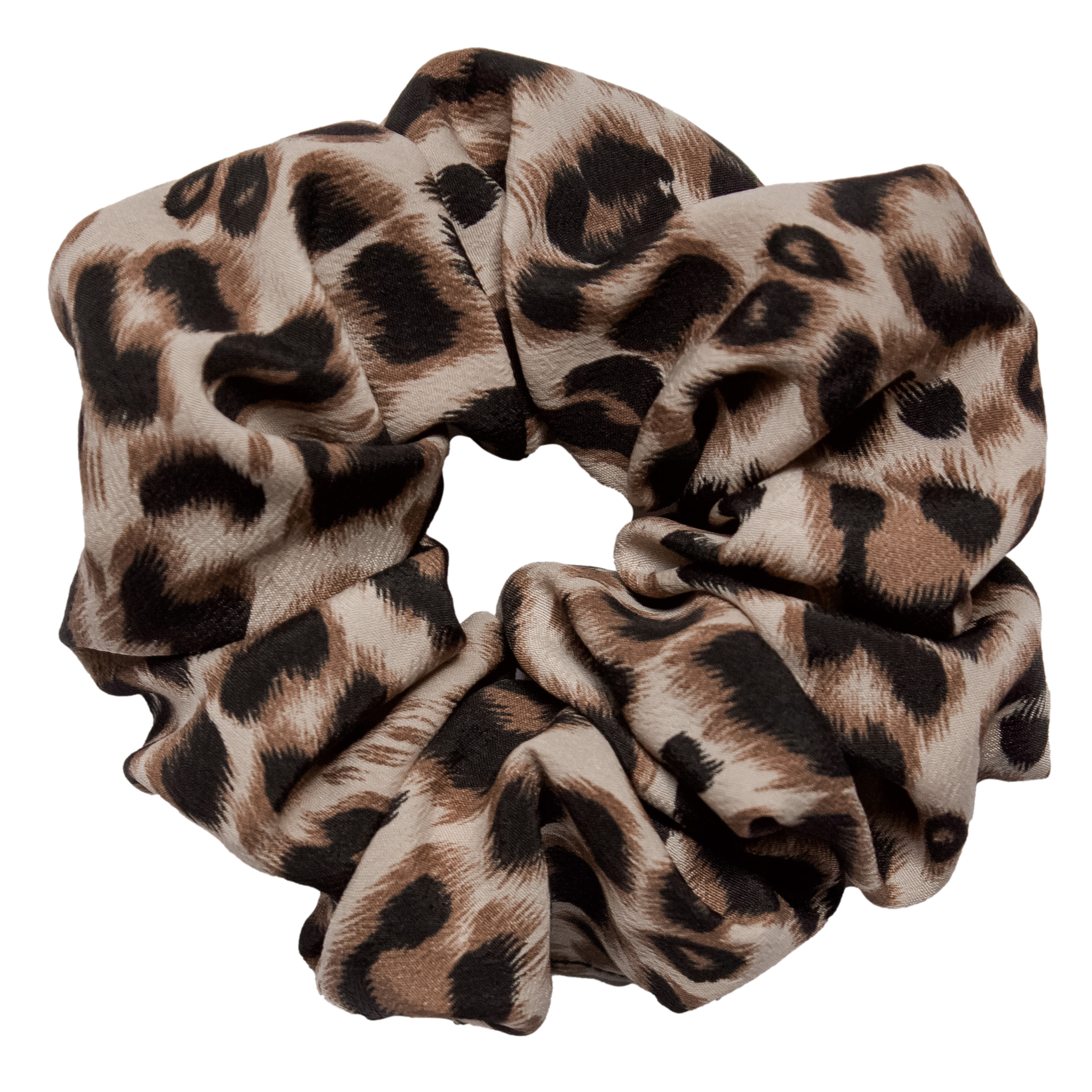 Stay Wild Scrunchie in Beige