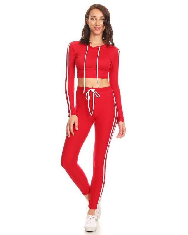 Keep Up Track Set - Babe Outfitters
