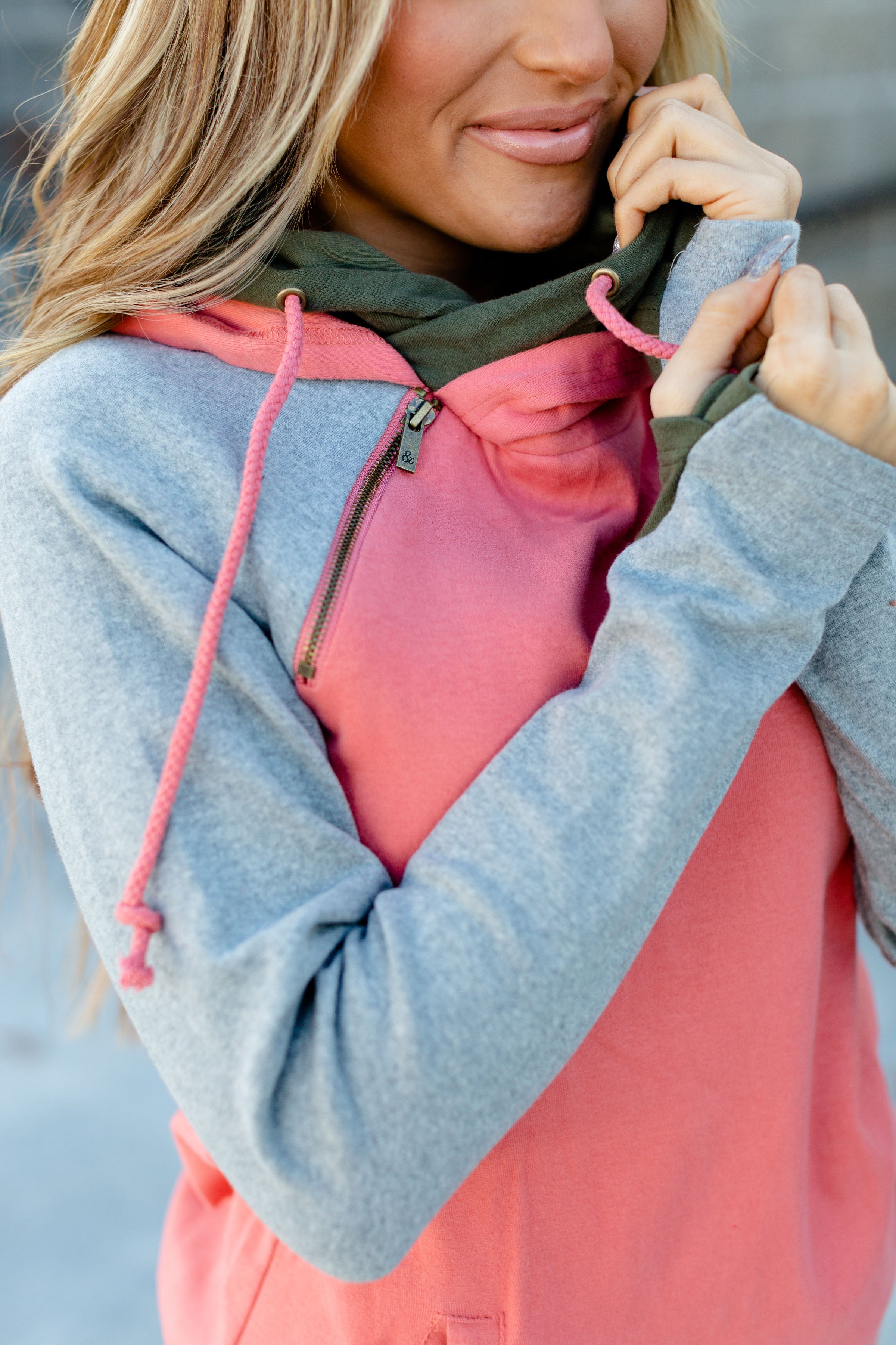 Ampersand DoubleHood Sweatshirt - Cabin Fever