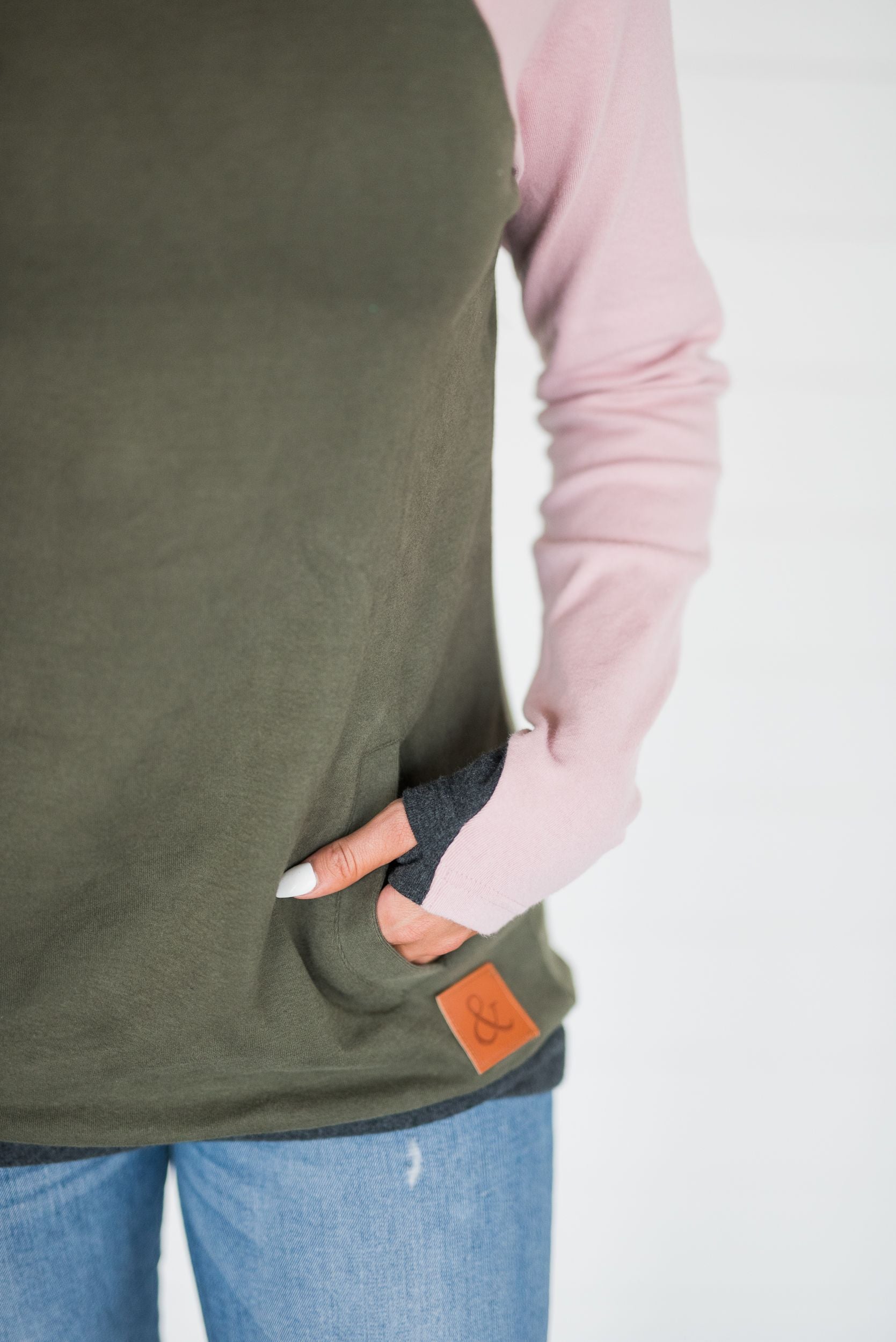 Ampersand Avenue Baseball DoubleHood Sweatshirt - Do Gooder