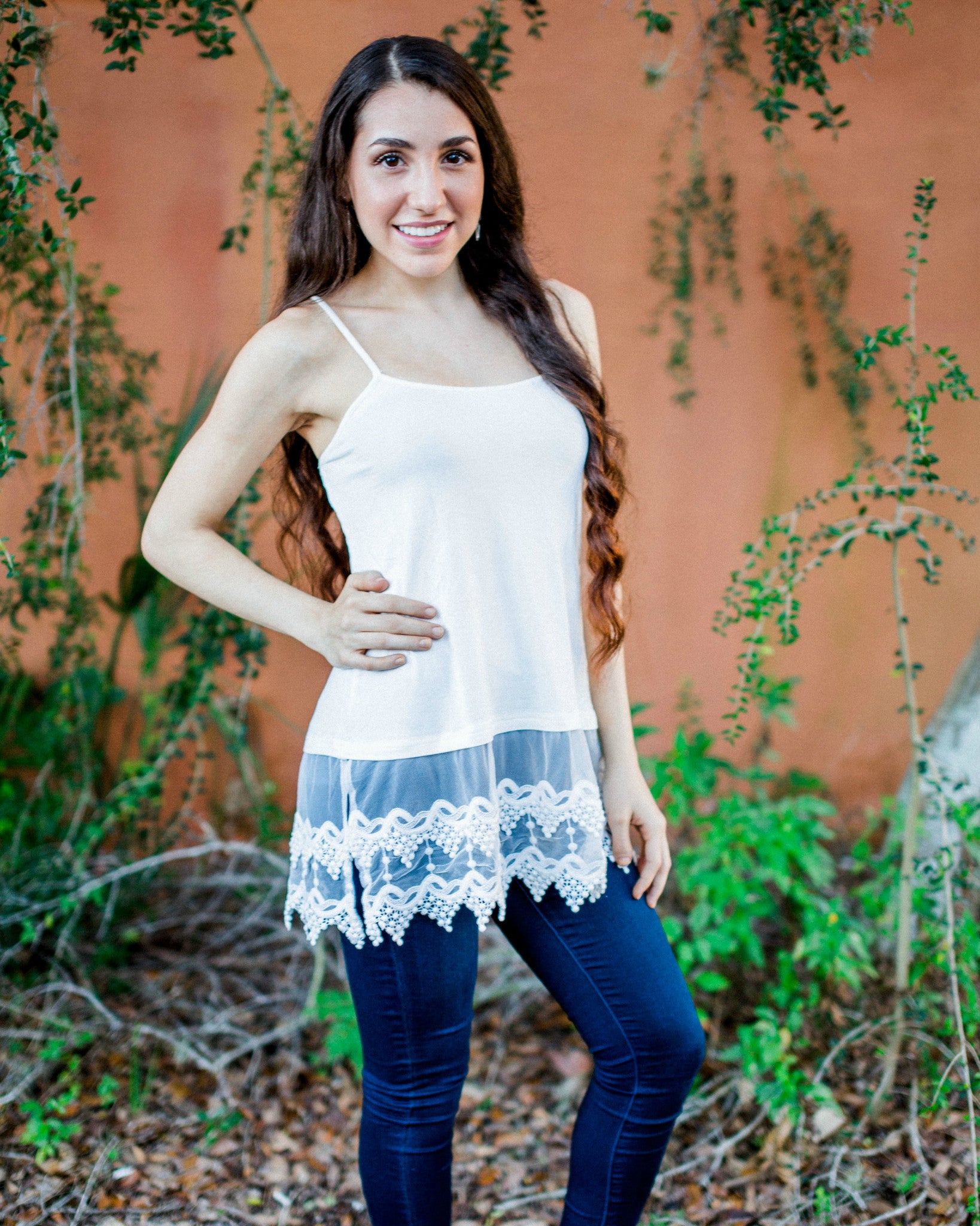 Grace & Lace Pointed Lace Top Extenders - Babe Outfitters