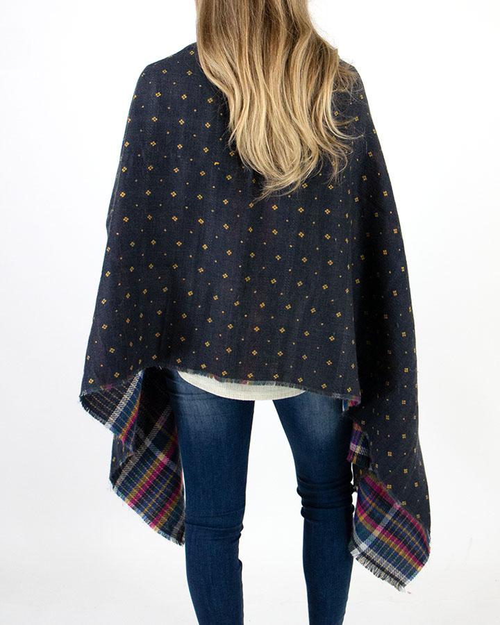 Grace & Lace Reversible Pocket Poncho