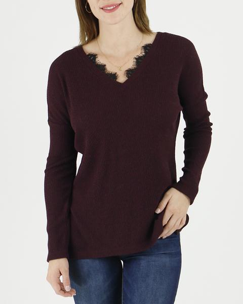Grace & Lace Snow Day Sweater - Babe Outfitters