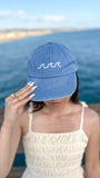 Ocean Wave Vintage Hat