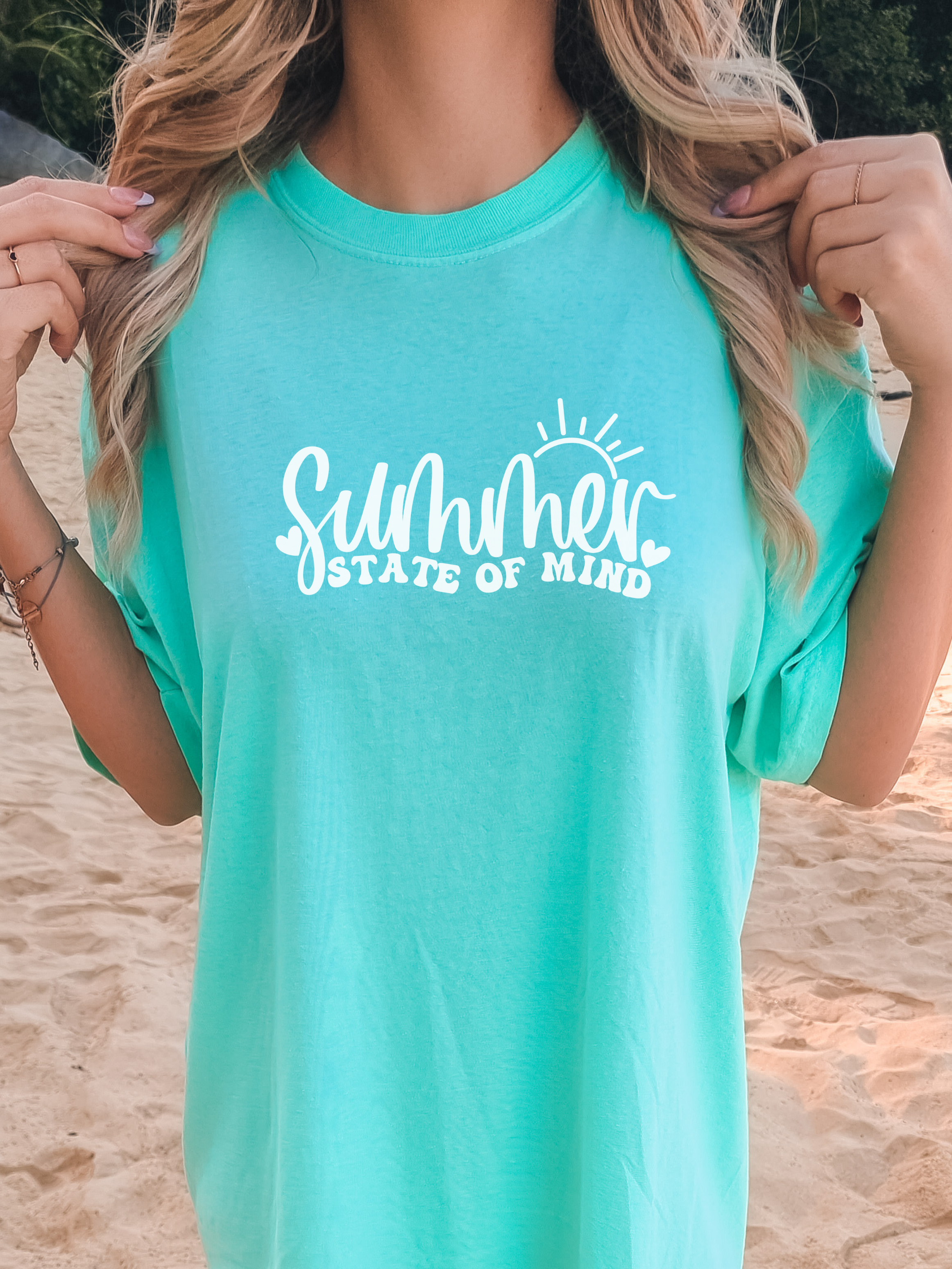 Summer State of Mind Comfort Colors Tee