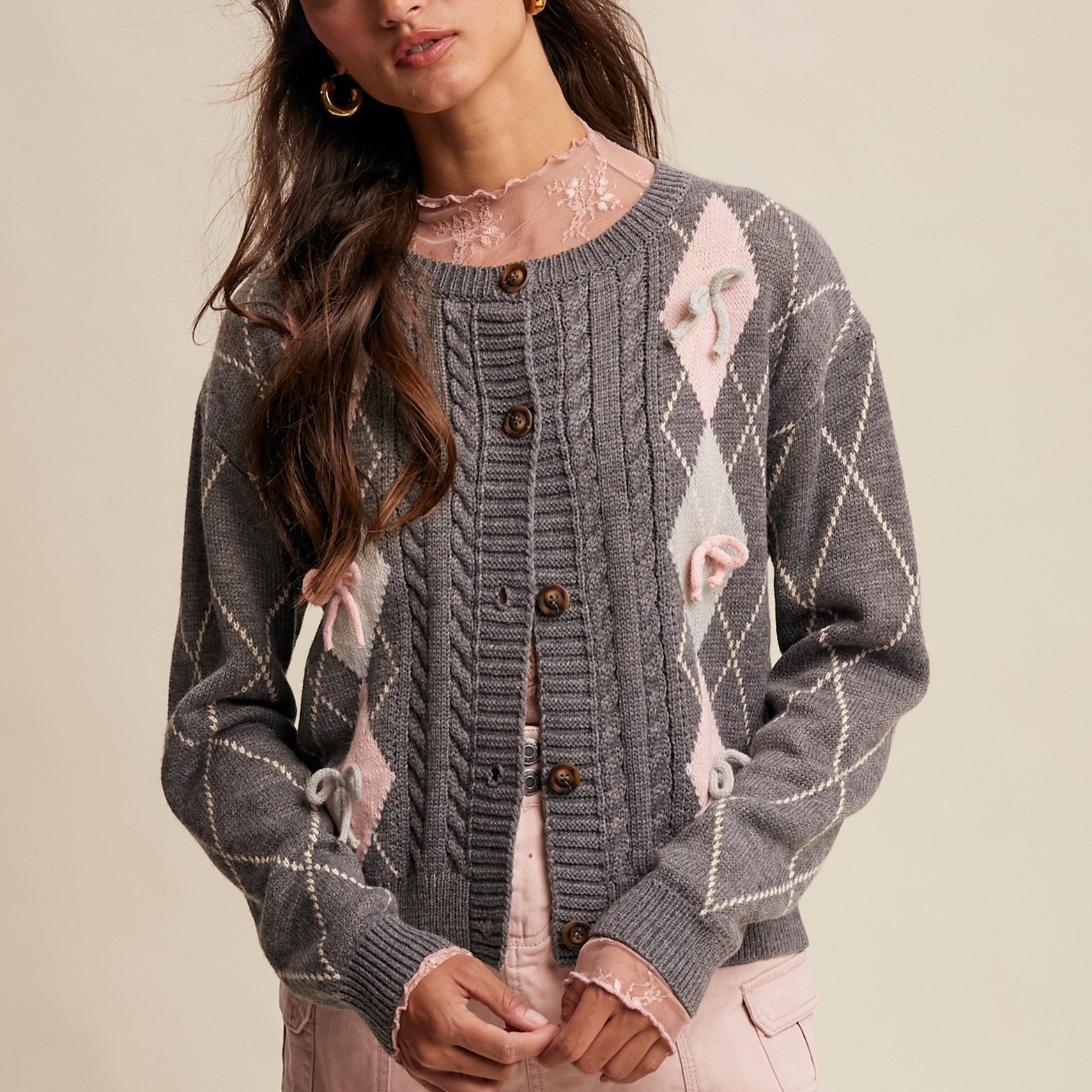 Heirloom Bow Cardigan