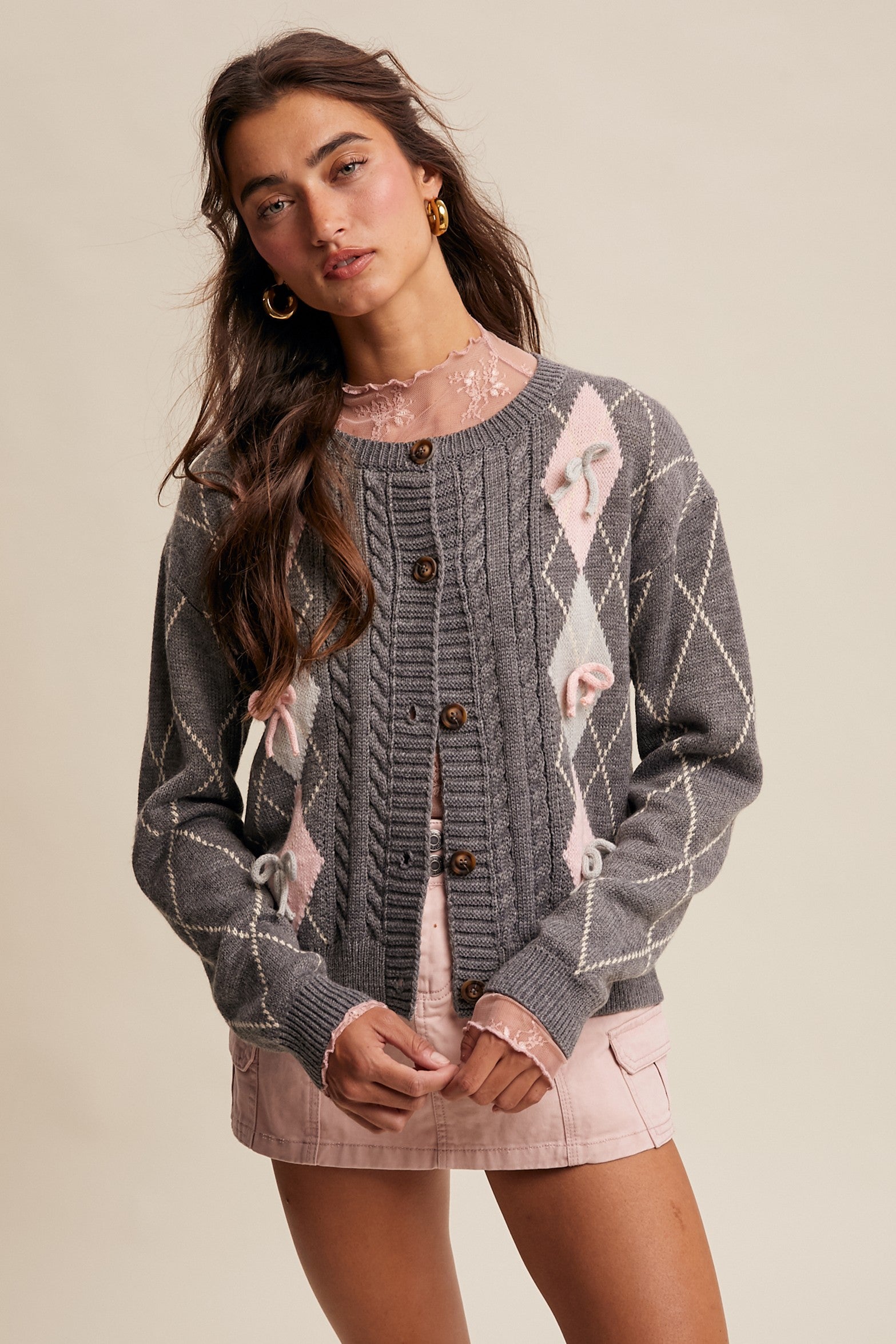 Heirloom Bow Cardigan