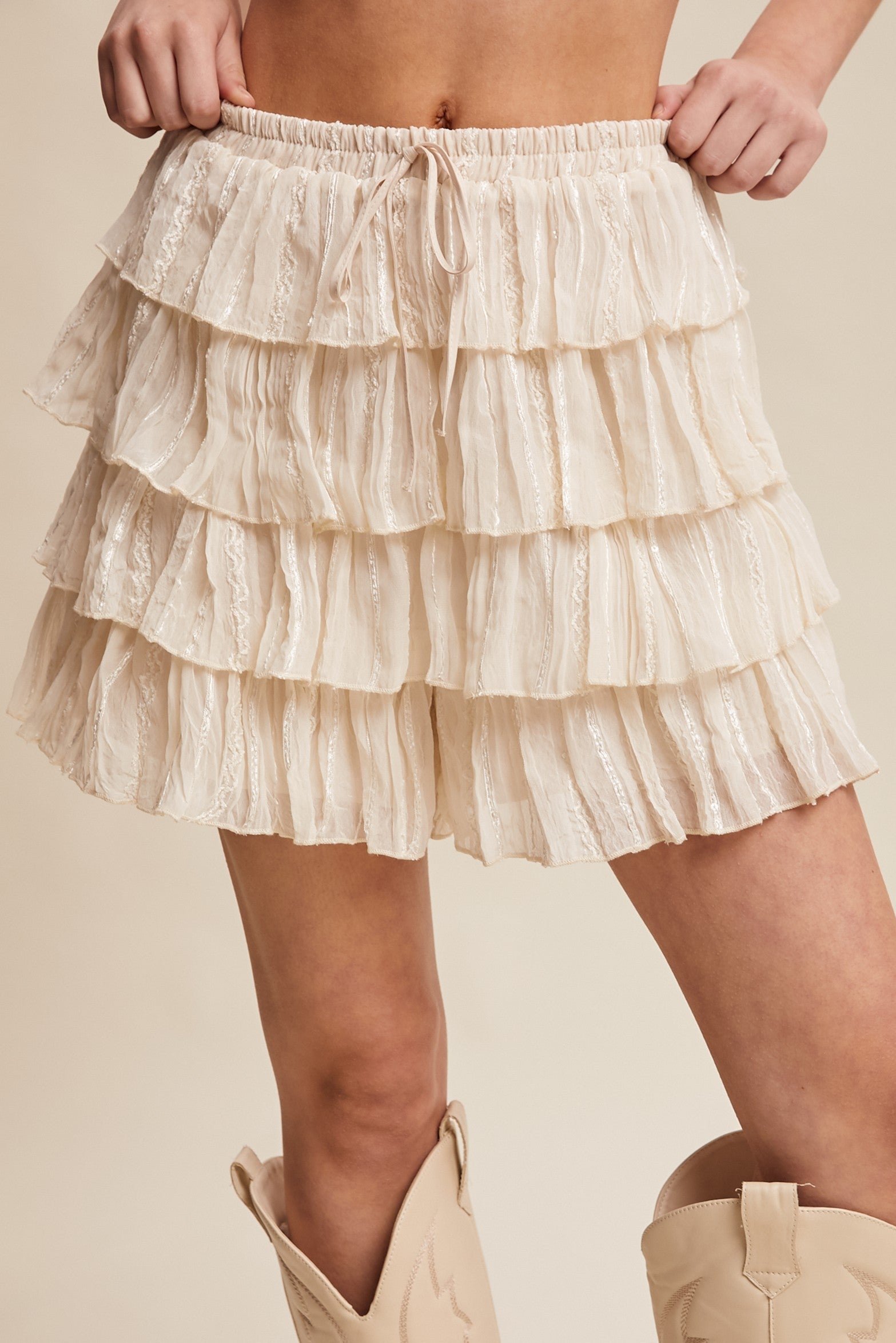 Buttercream Petal Skort