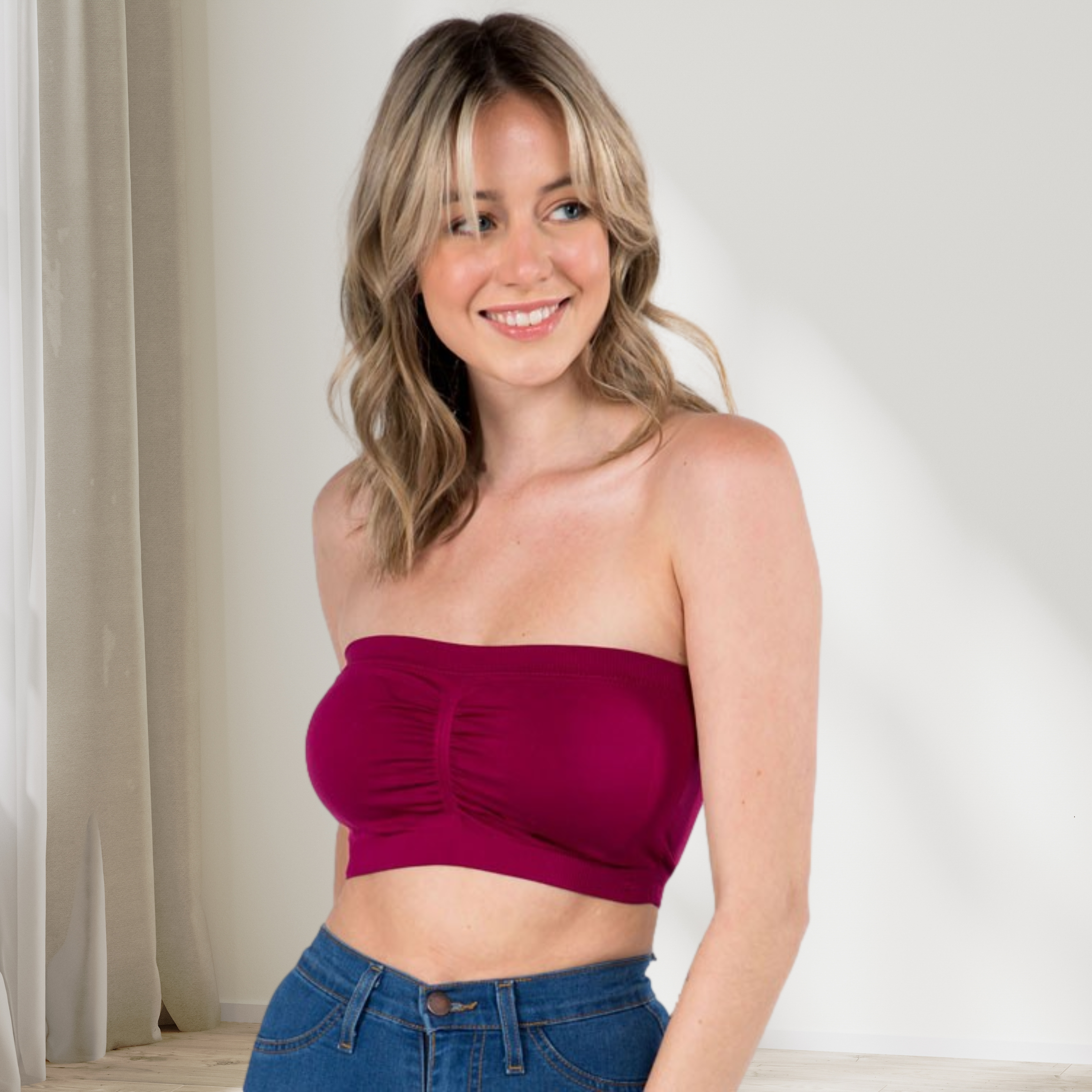 Essential Cinched Padded Bandeau