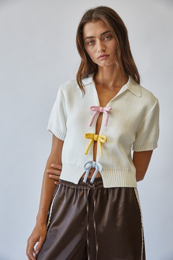 Marshmallow Cloud Bow Top