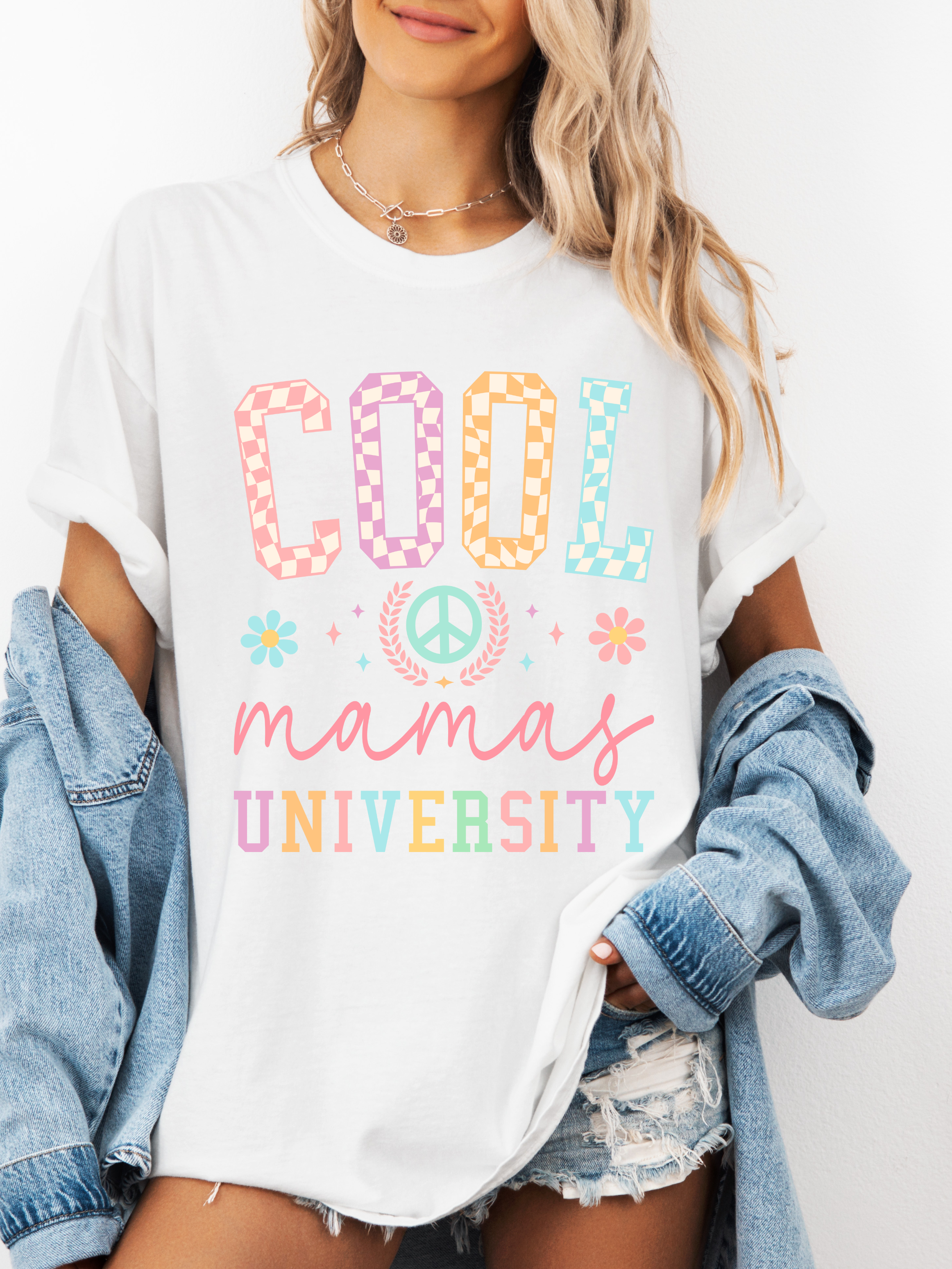 Cool Mama University Comfort Colors Tee