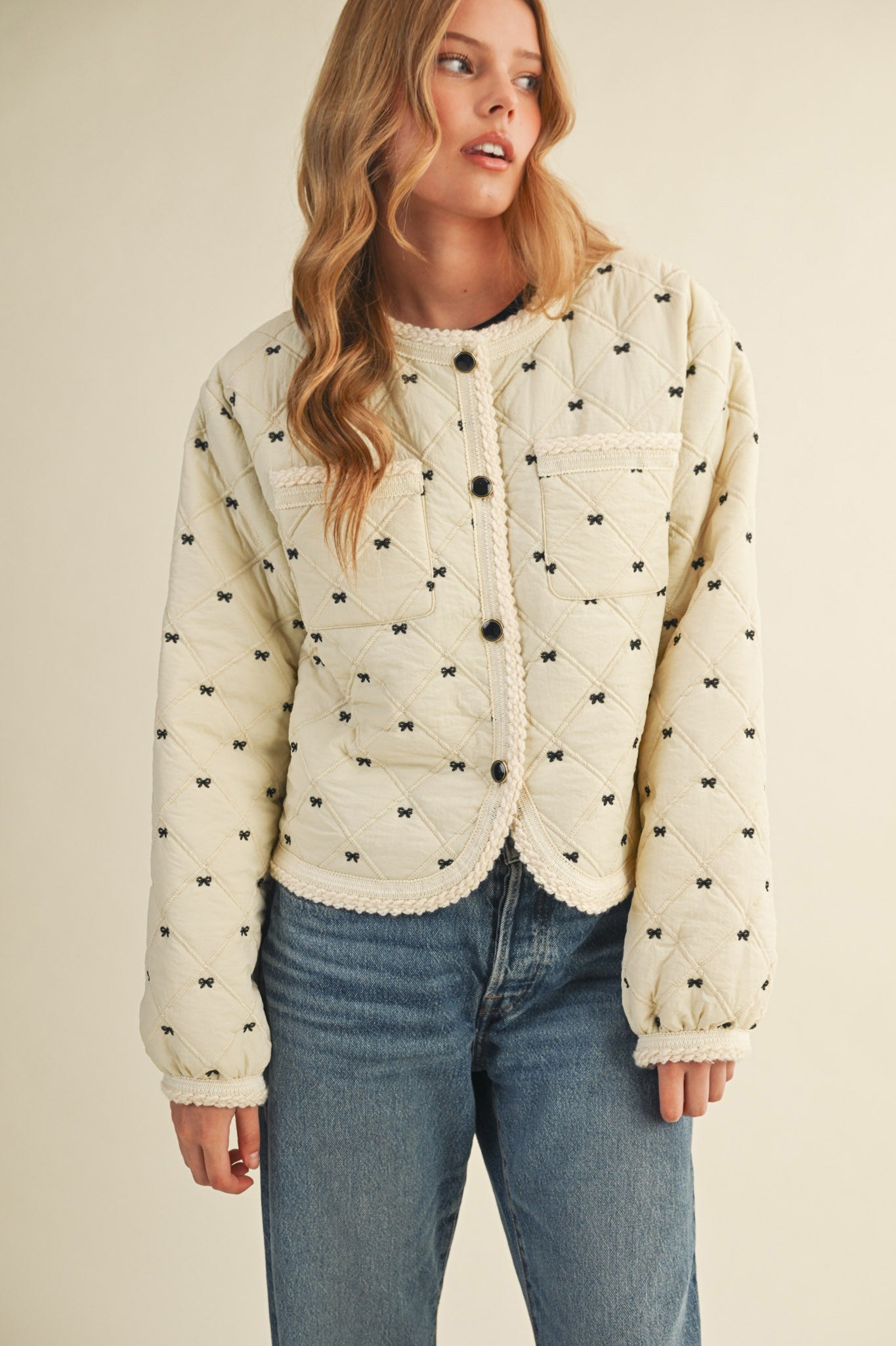Coquette Bow Puffer