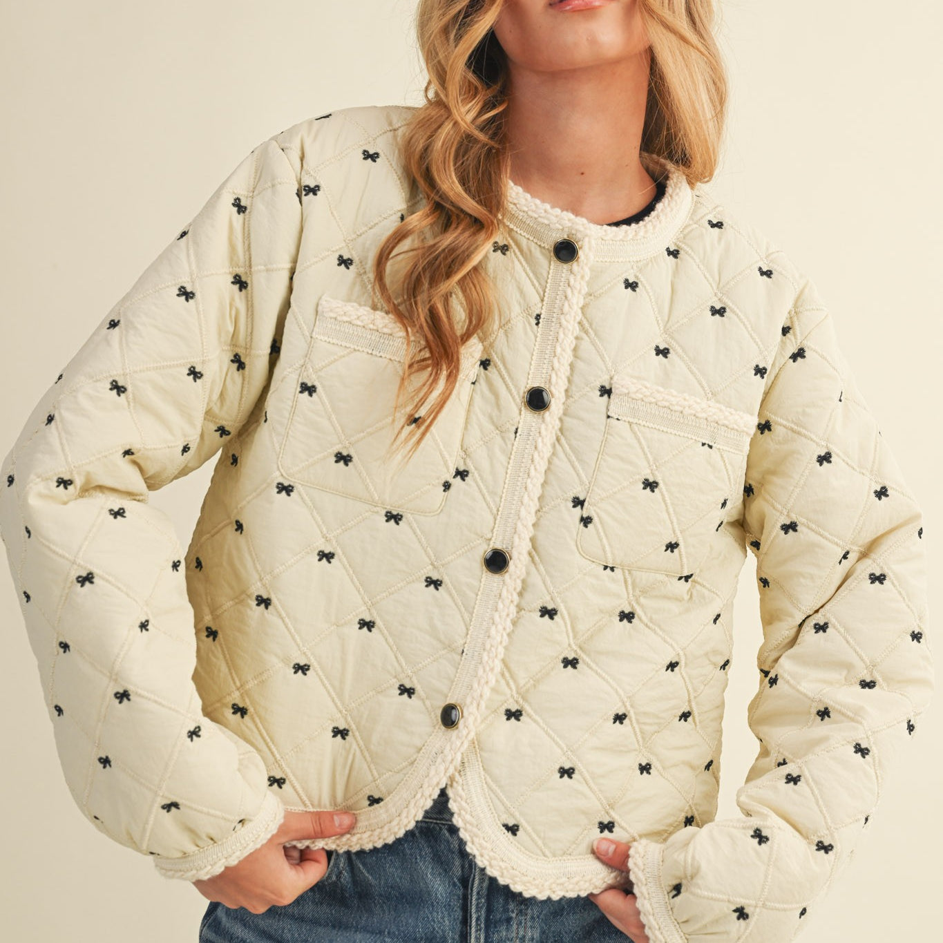 Coquette Bow Puffer