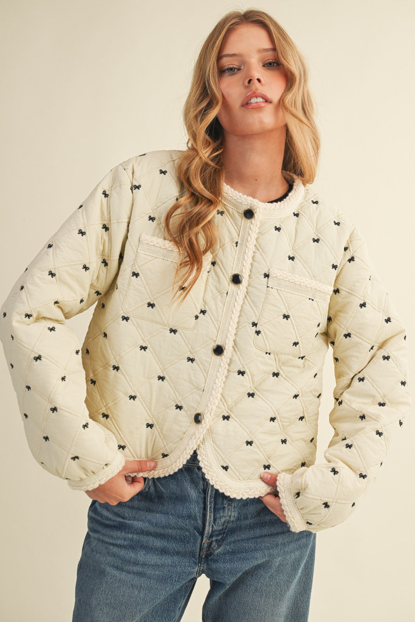Coquette Bow Puffer