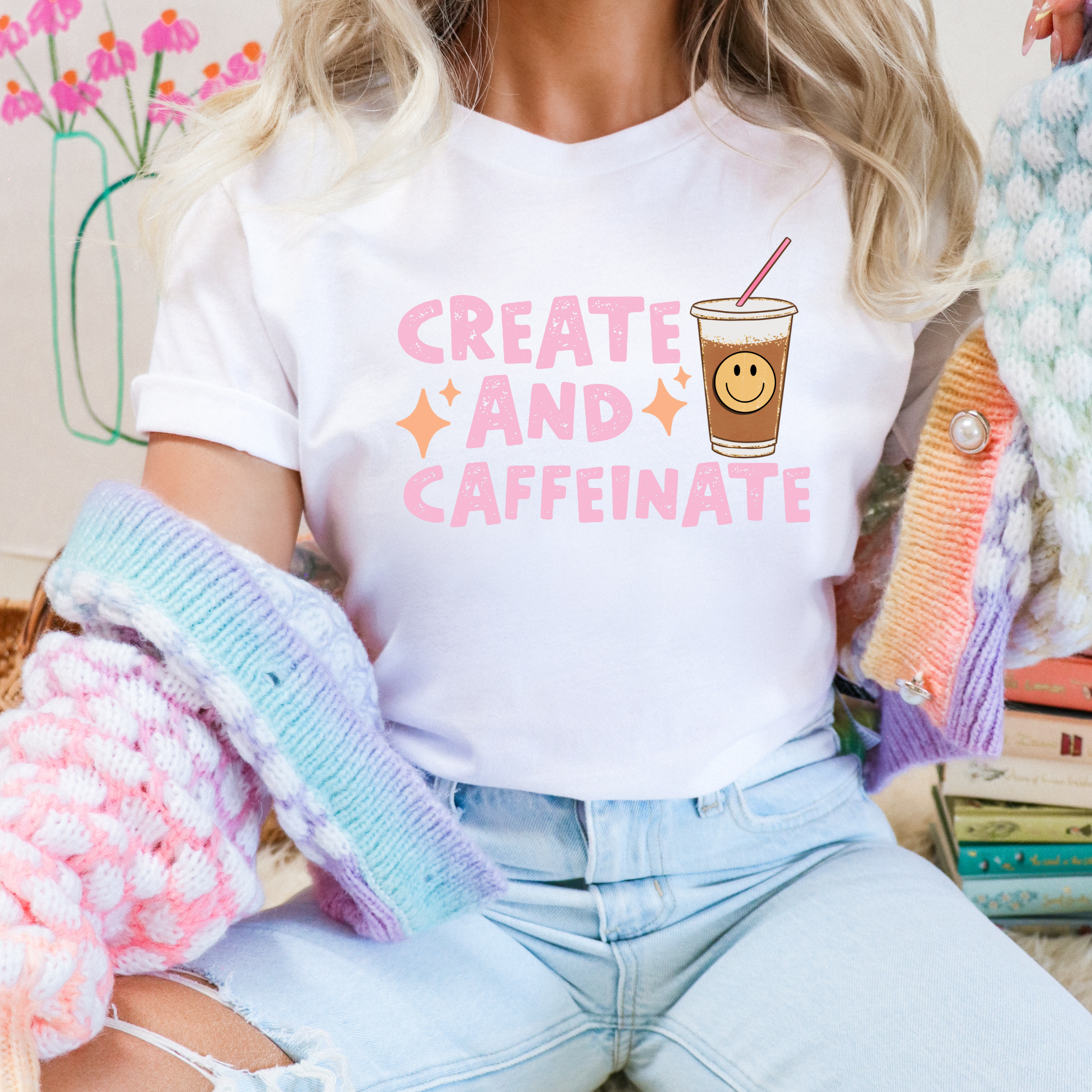 Create and Caffeinate Tee