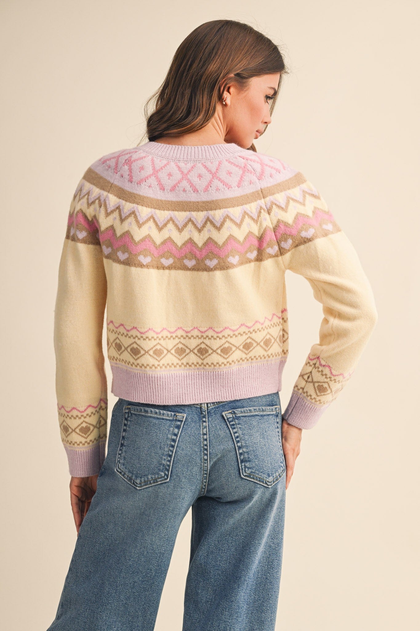 Frosted Sugarplum Cardigan