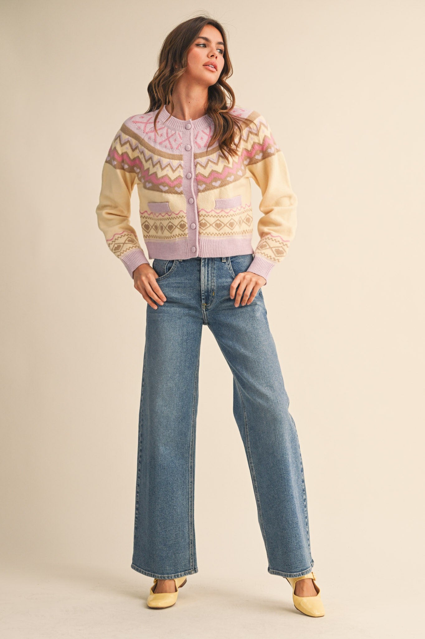 Frosted Sugarplum Cardigan