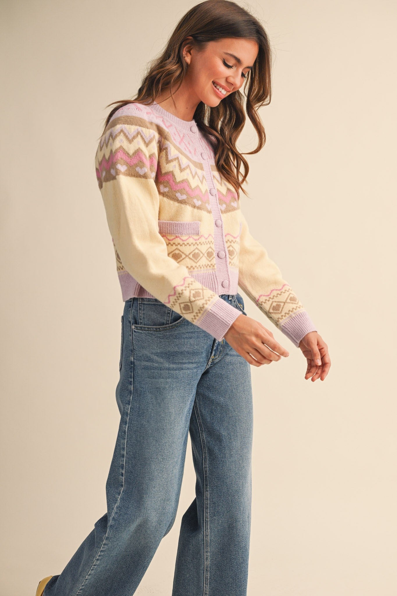 Frosted Sugarplum Cardigan