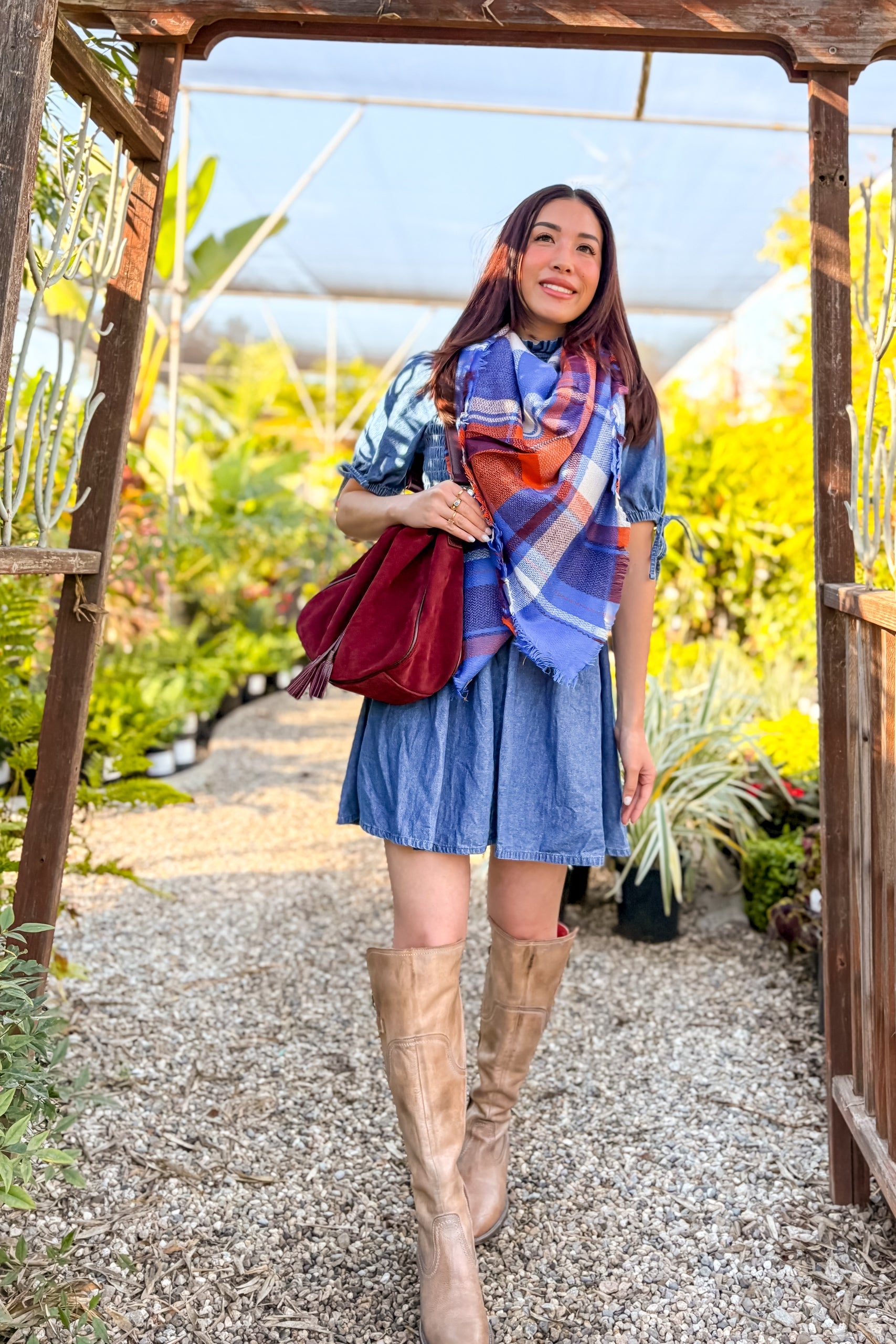 Blueberry Fields Scarf
