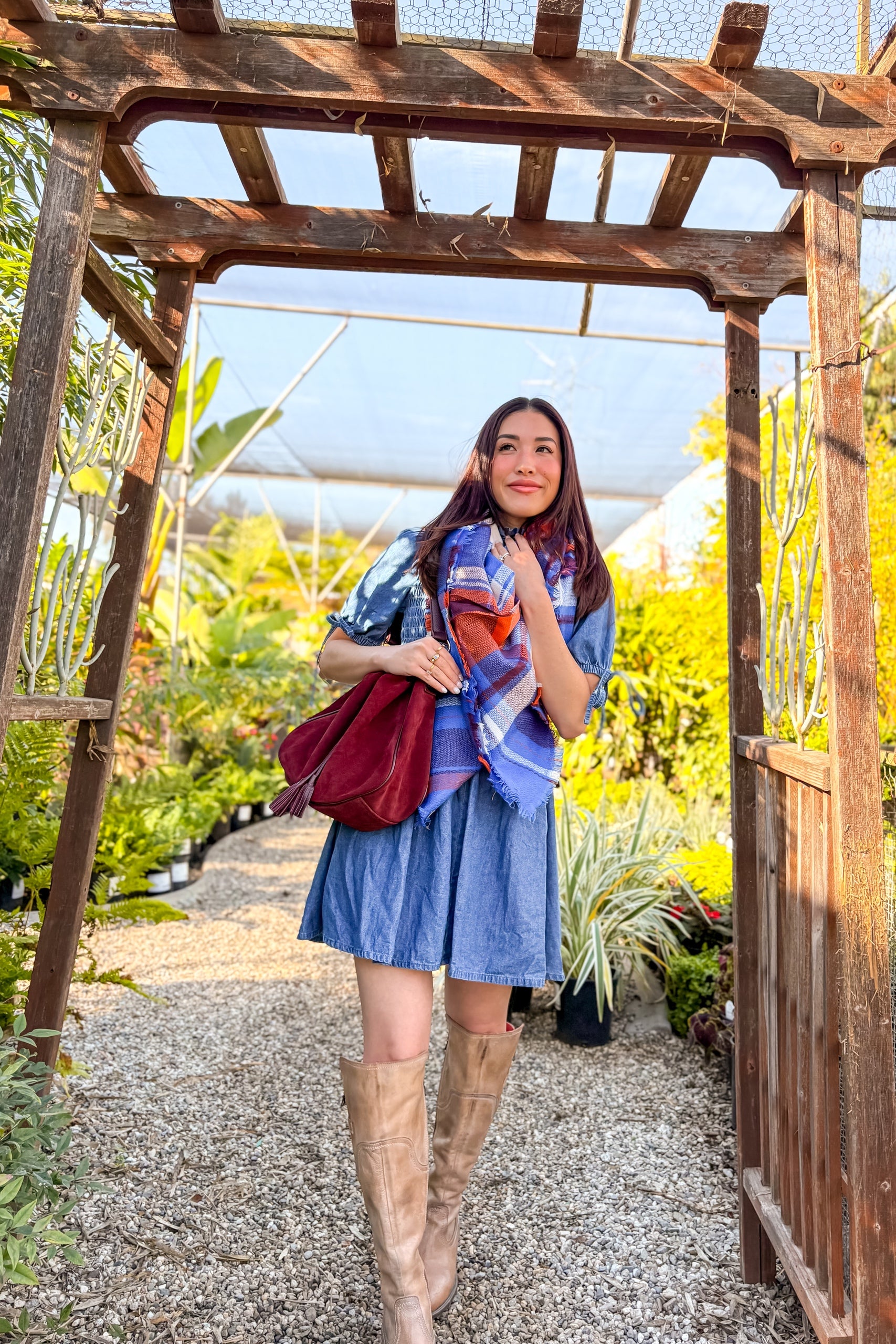 Blueberry Fields Scarf