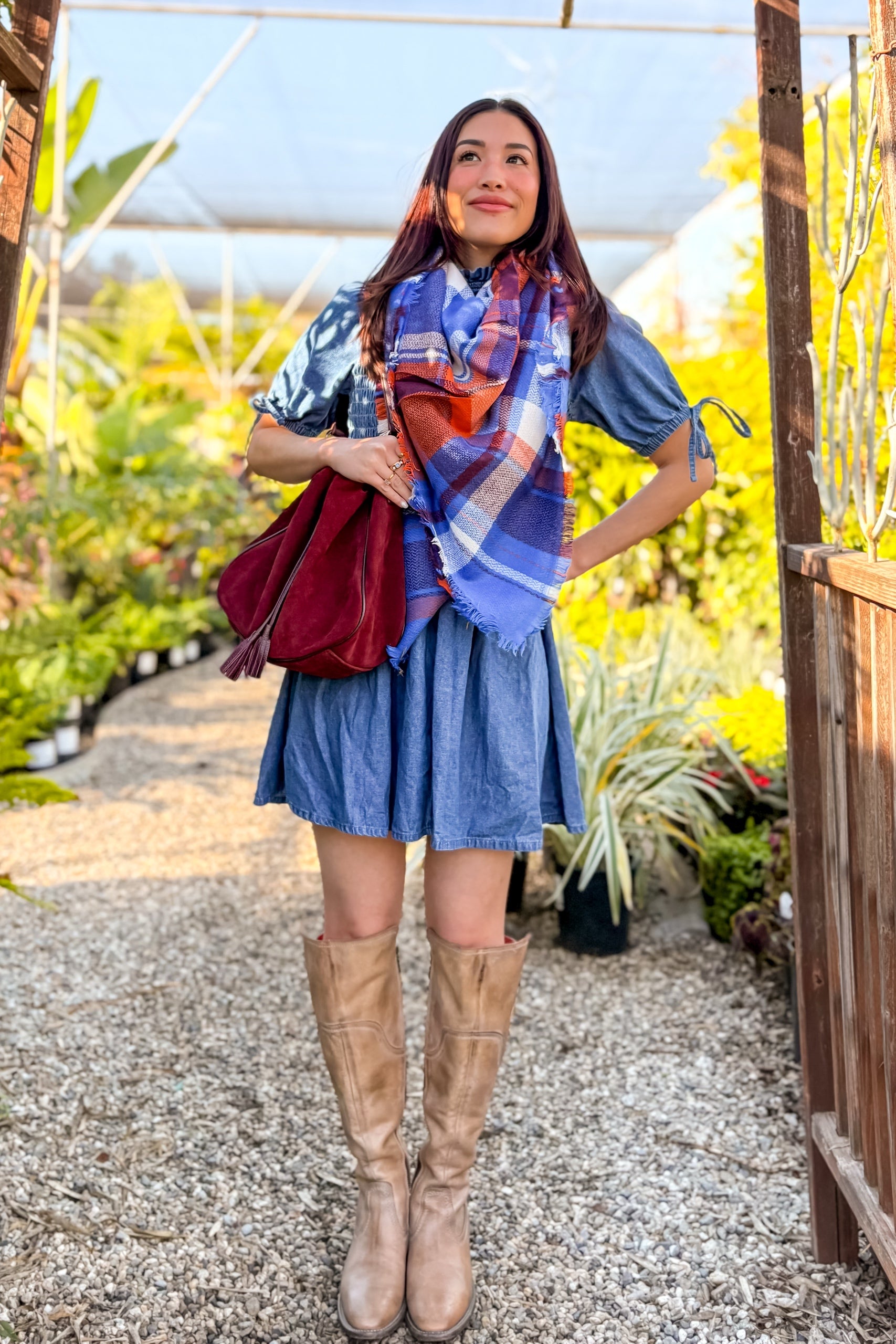 Blueberry Fields Scarf