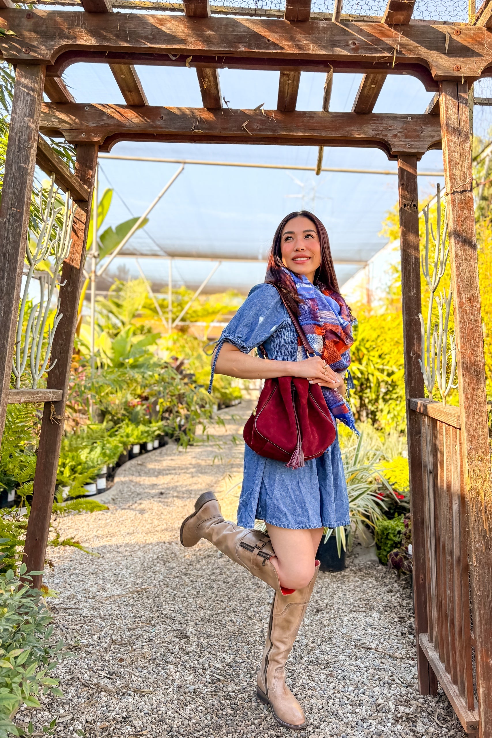 Blueberry Fields Scarf