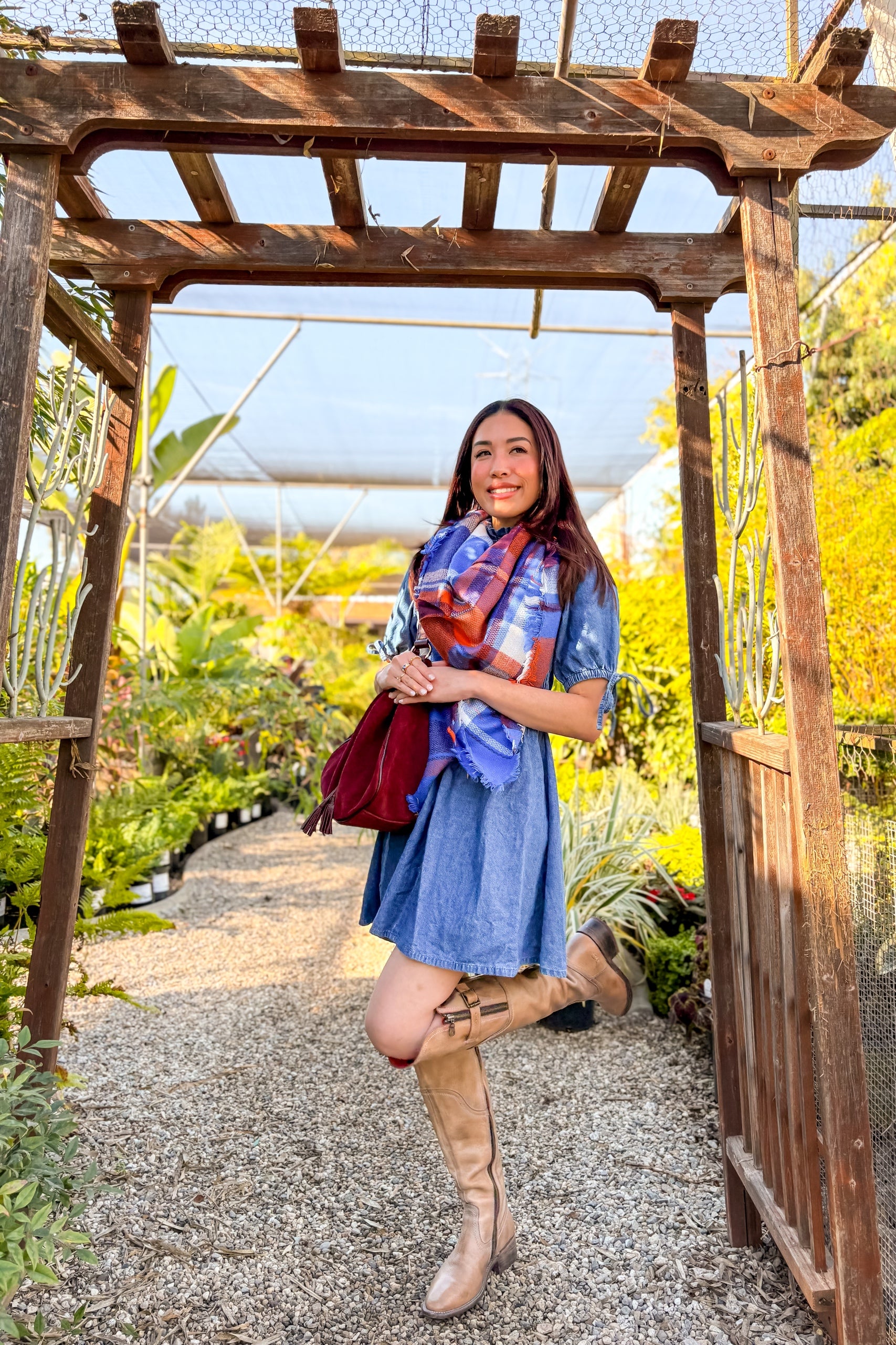 Blueberry Fields Scarf