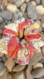 Breeze Scrunchie in Sunset Patchwork