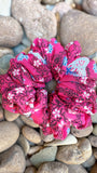 Breeze Scrunchie in Pink Riptide