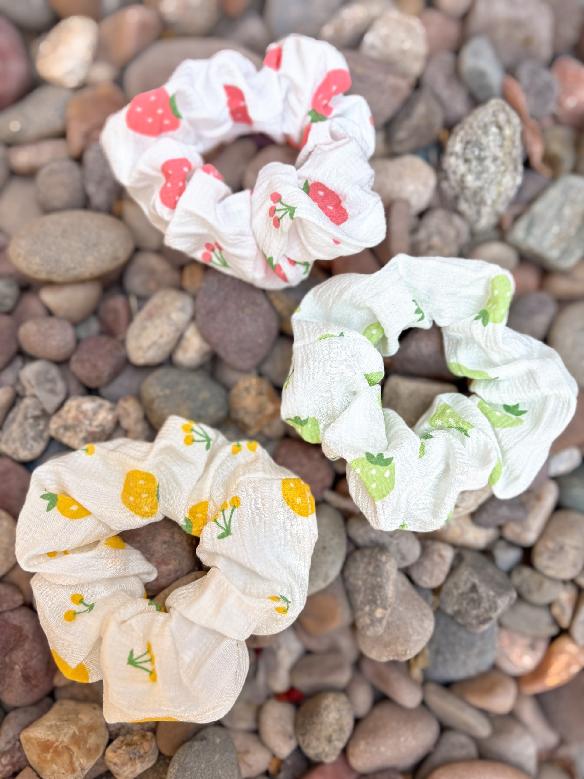 Summer Fruit Scrunchie