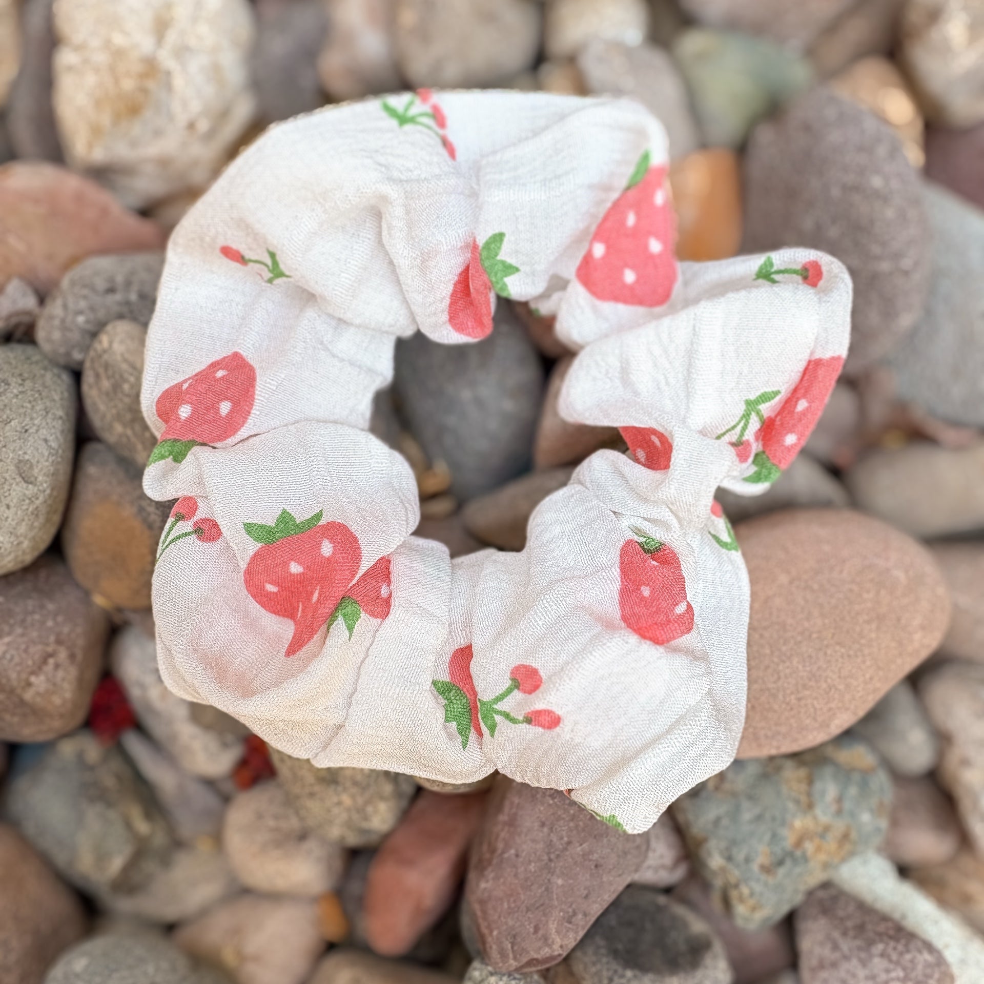 Summer Fruit Scrunchie