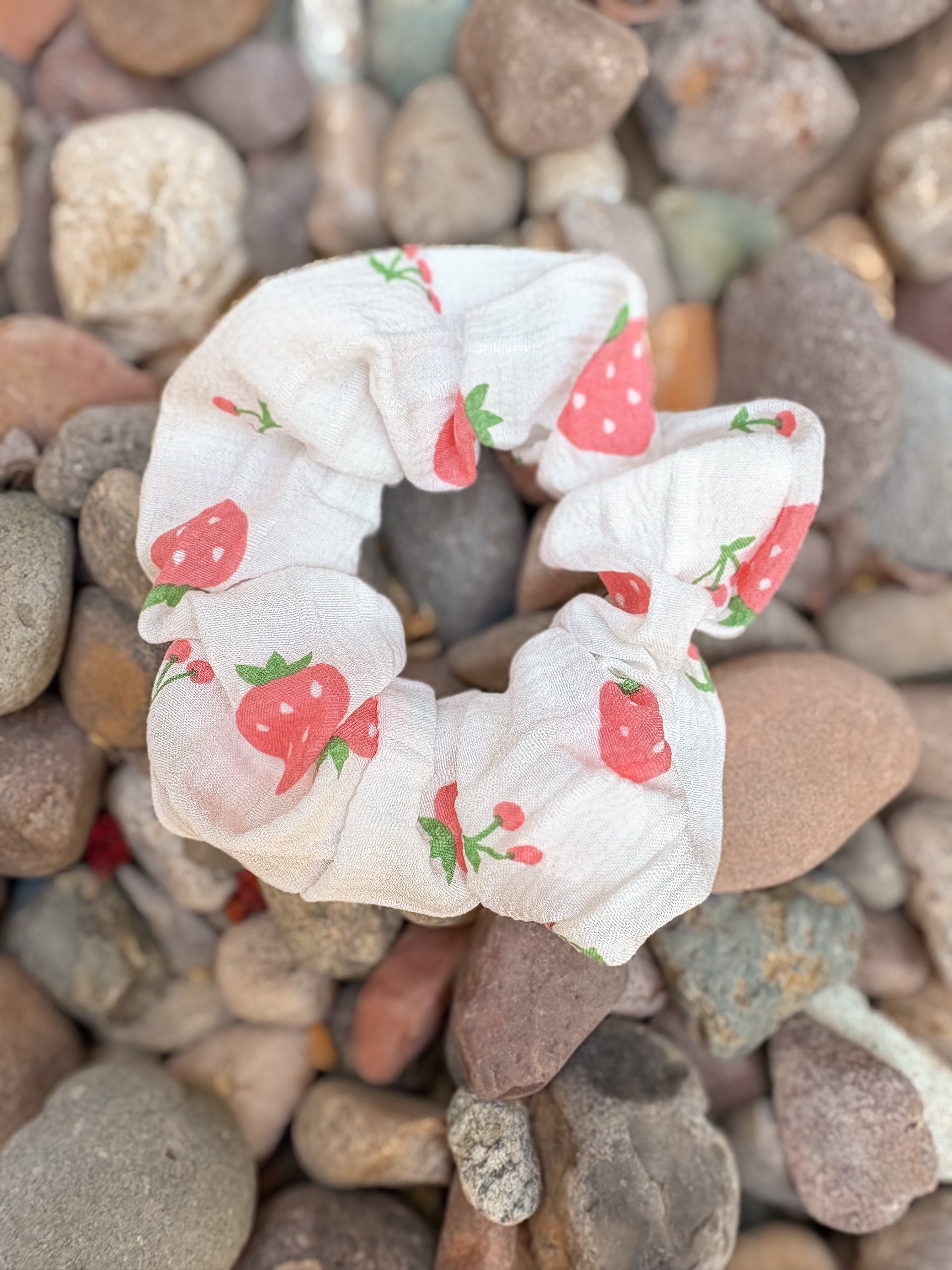 Summer Fruit Scrunchie