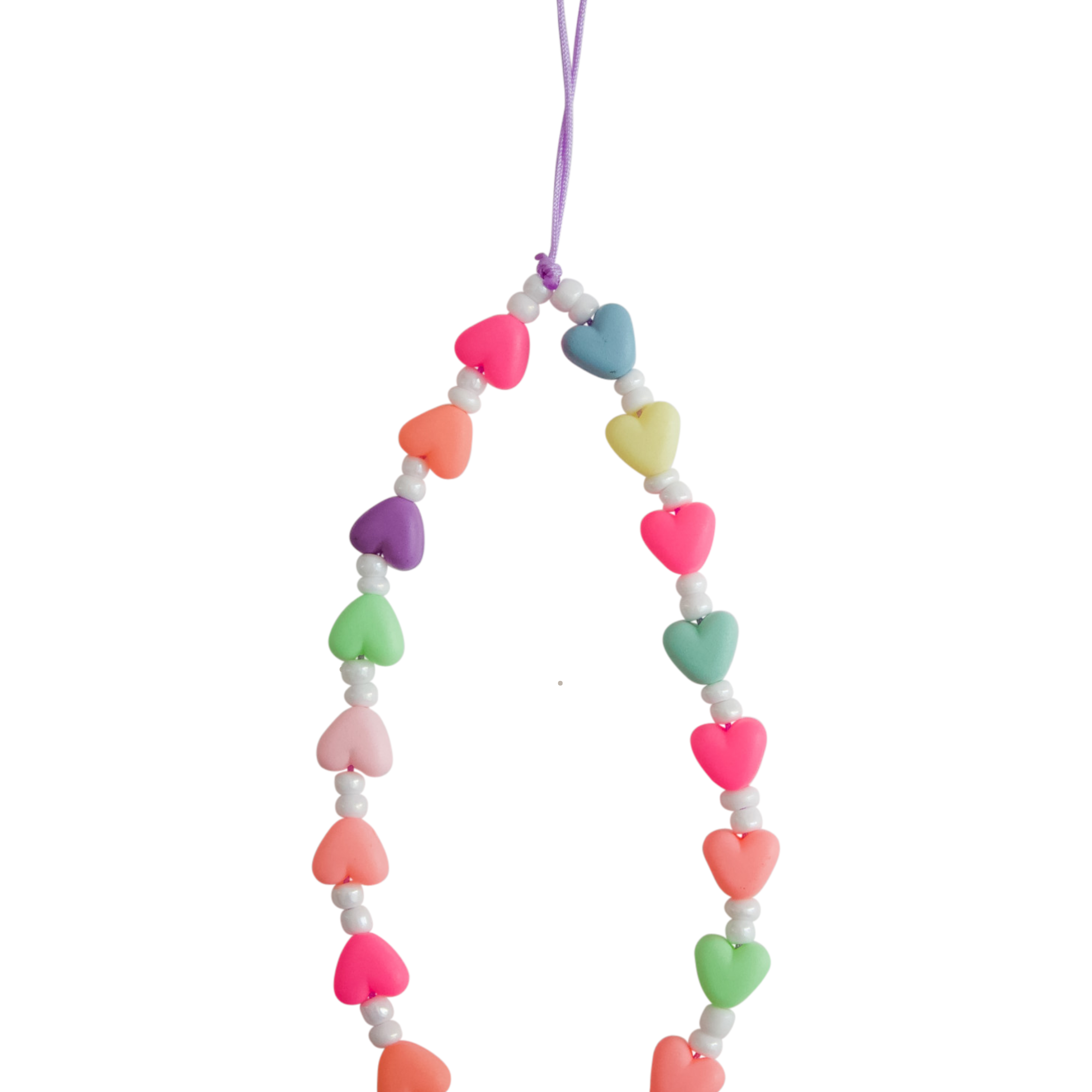 Phone Charm (Colorful Hearts)