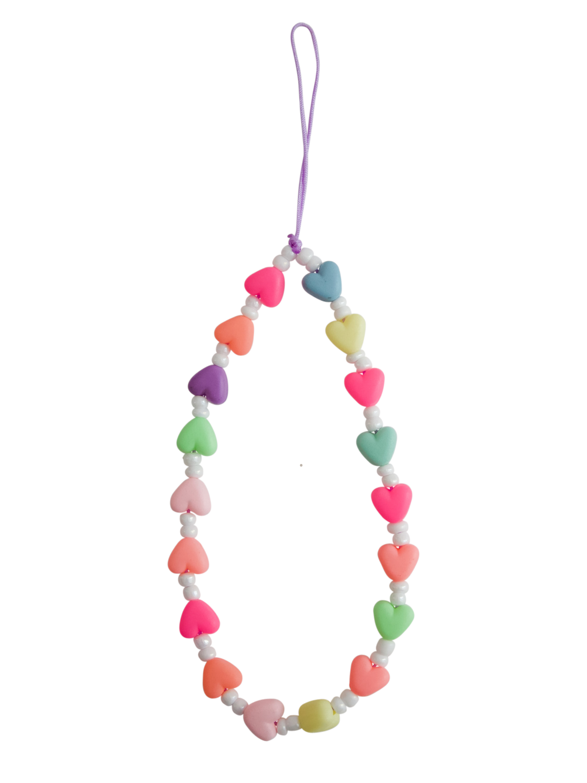 Phone Charm (Colorful Hearts)