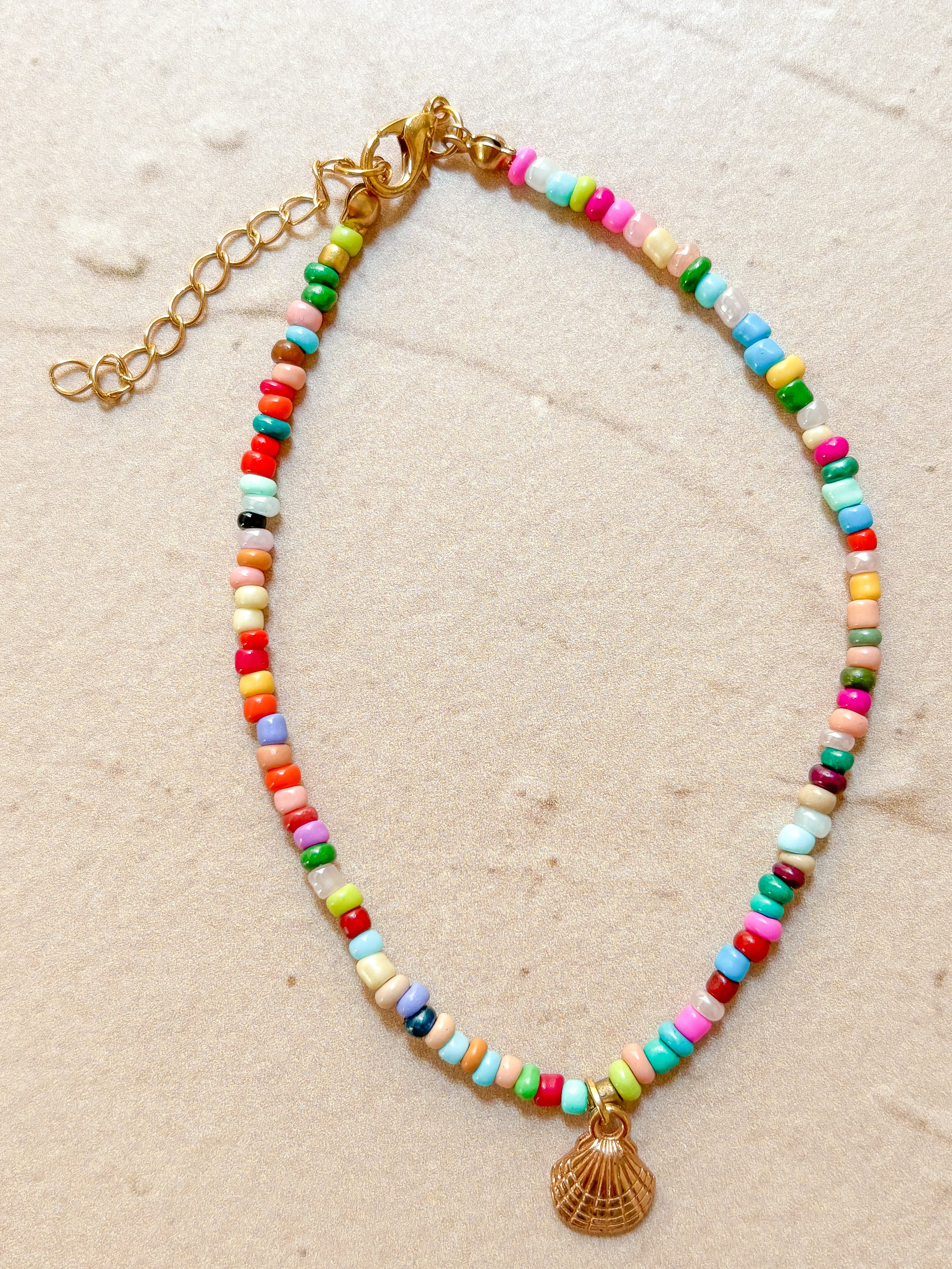 Seashell Sprinkle Anklet