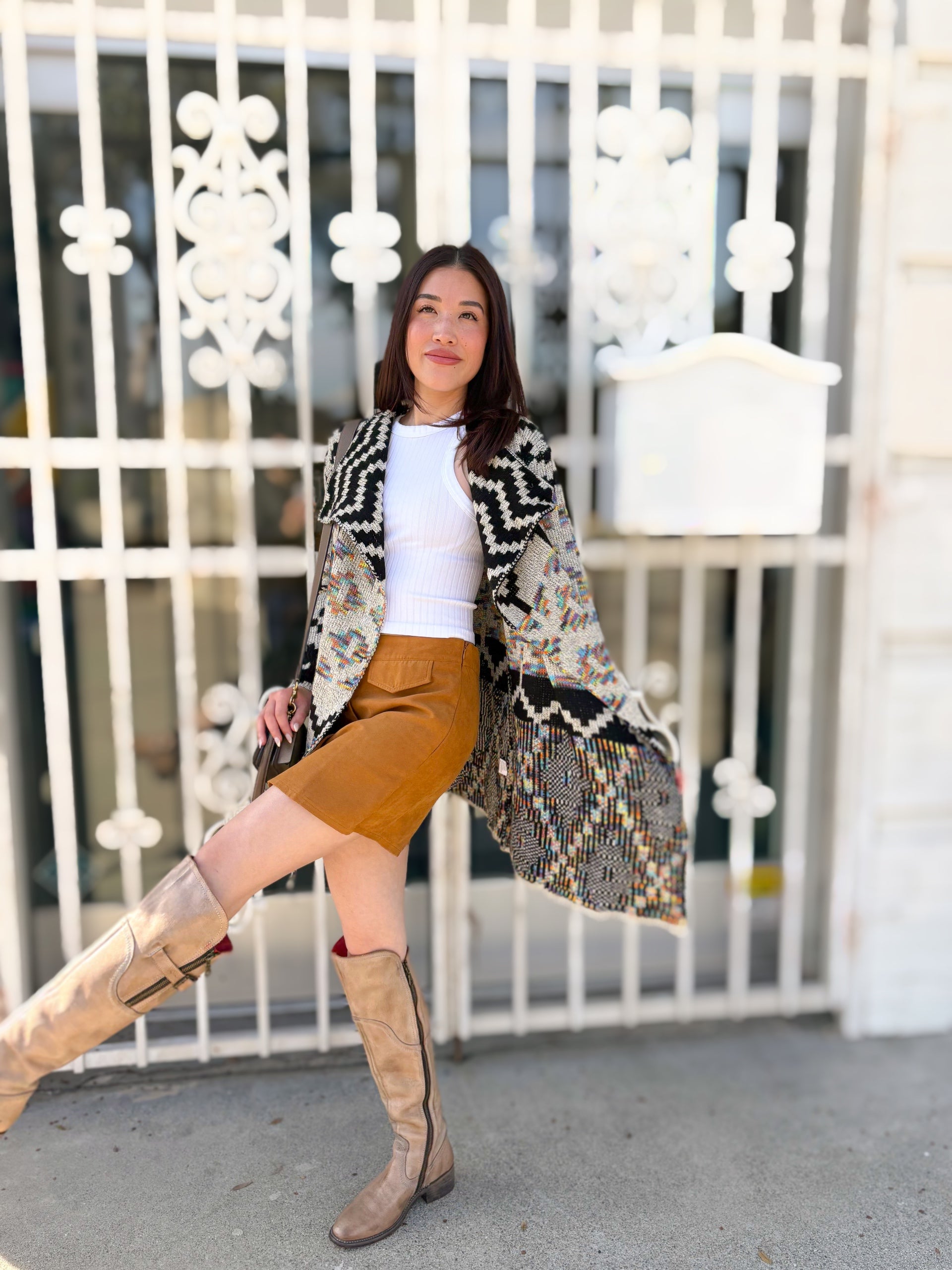 Digital Aztec Cardigan