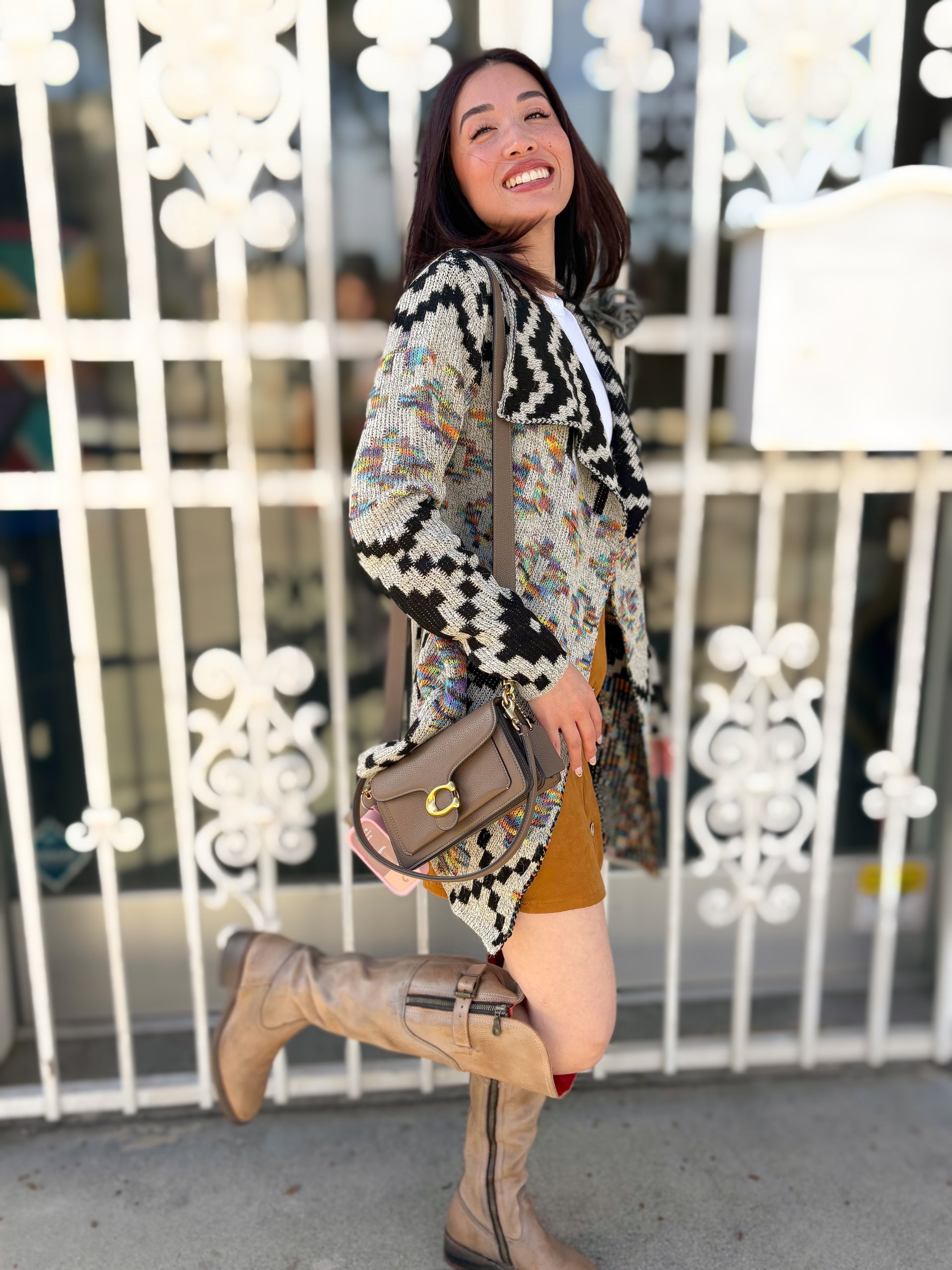 Digital Aztec Cardigan