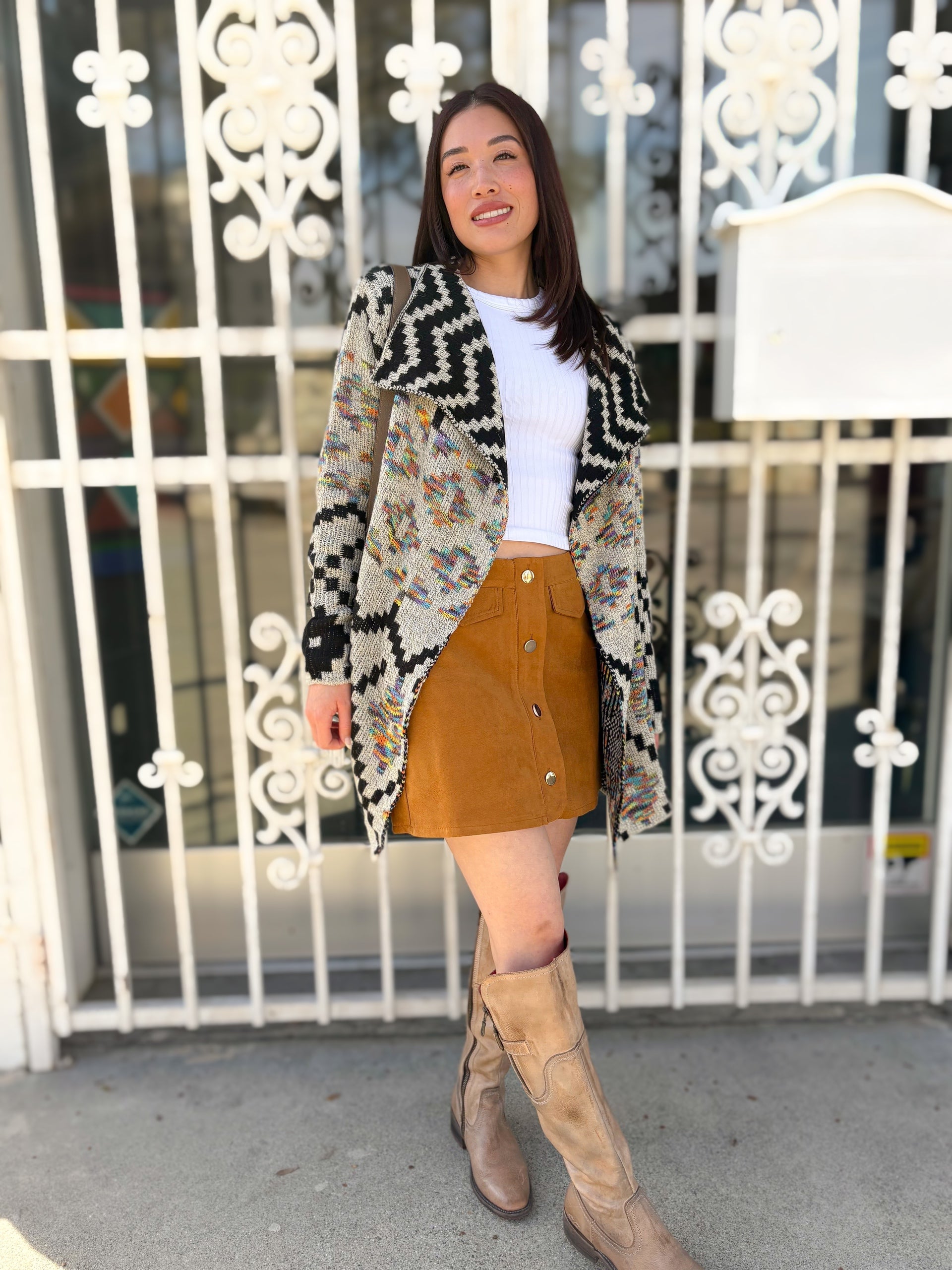 Digital Aztec Cardigan