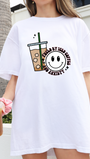 Fueled by Iced Coffee Comfort Colors Tee
